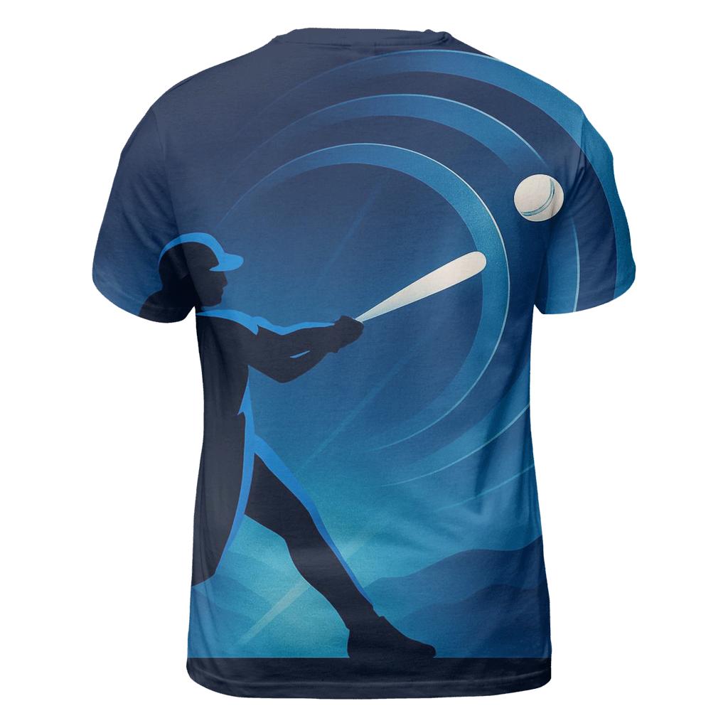 Midnight Canyon Bat Echo trendy printed shirt styles