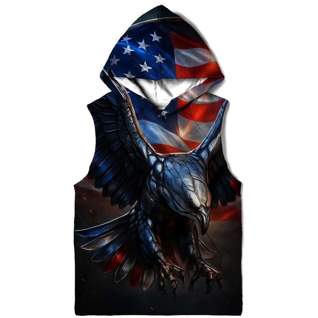 Chromed Eagle Vanguard printed hoodies