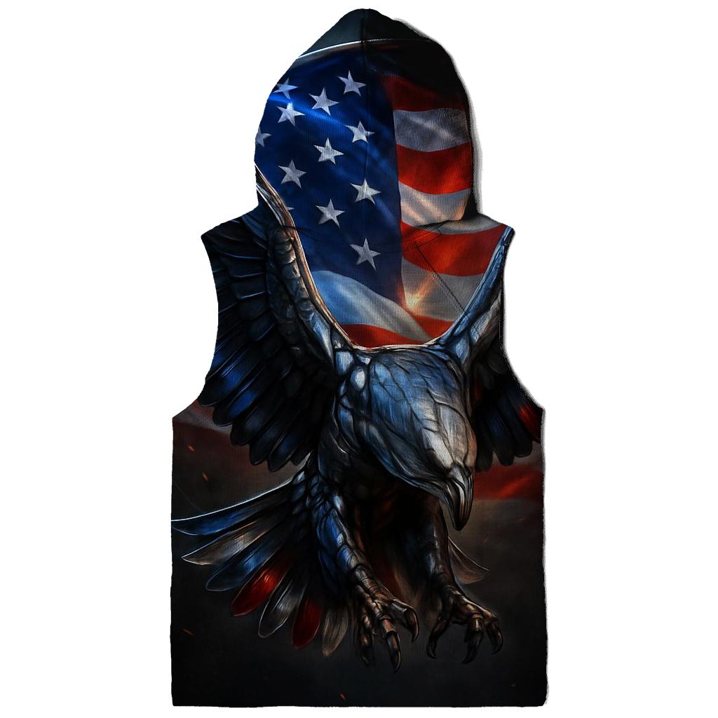 Chromed Eagle Vanguard printed hoodies