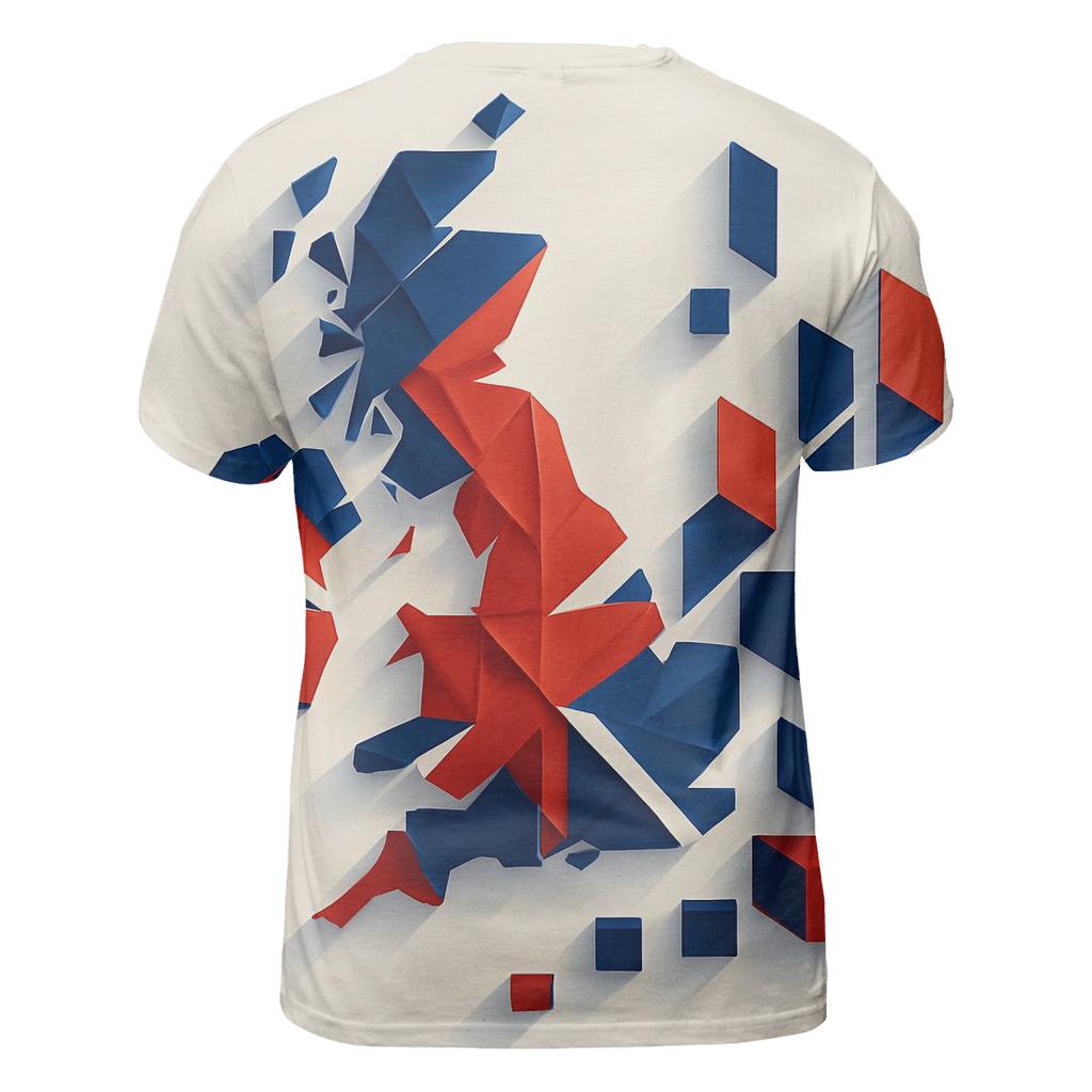 United Kingdom Geometric City Fusion personalized full print shirts