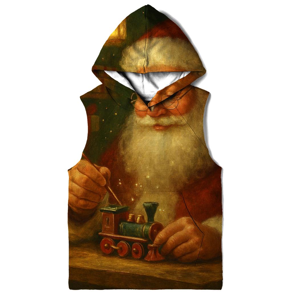 North Pole Workshop Lantern Glow zip-up hoodies