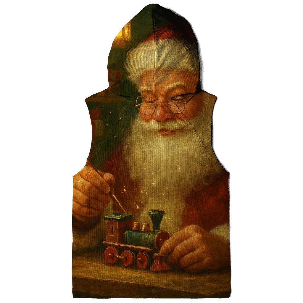 North Pole Workshop Lantern Glow zip-up hoodies
