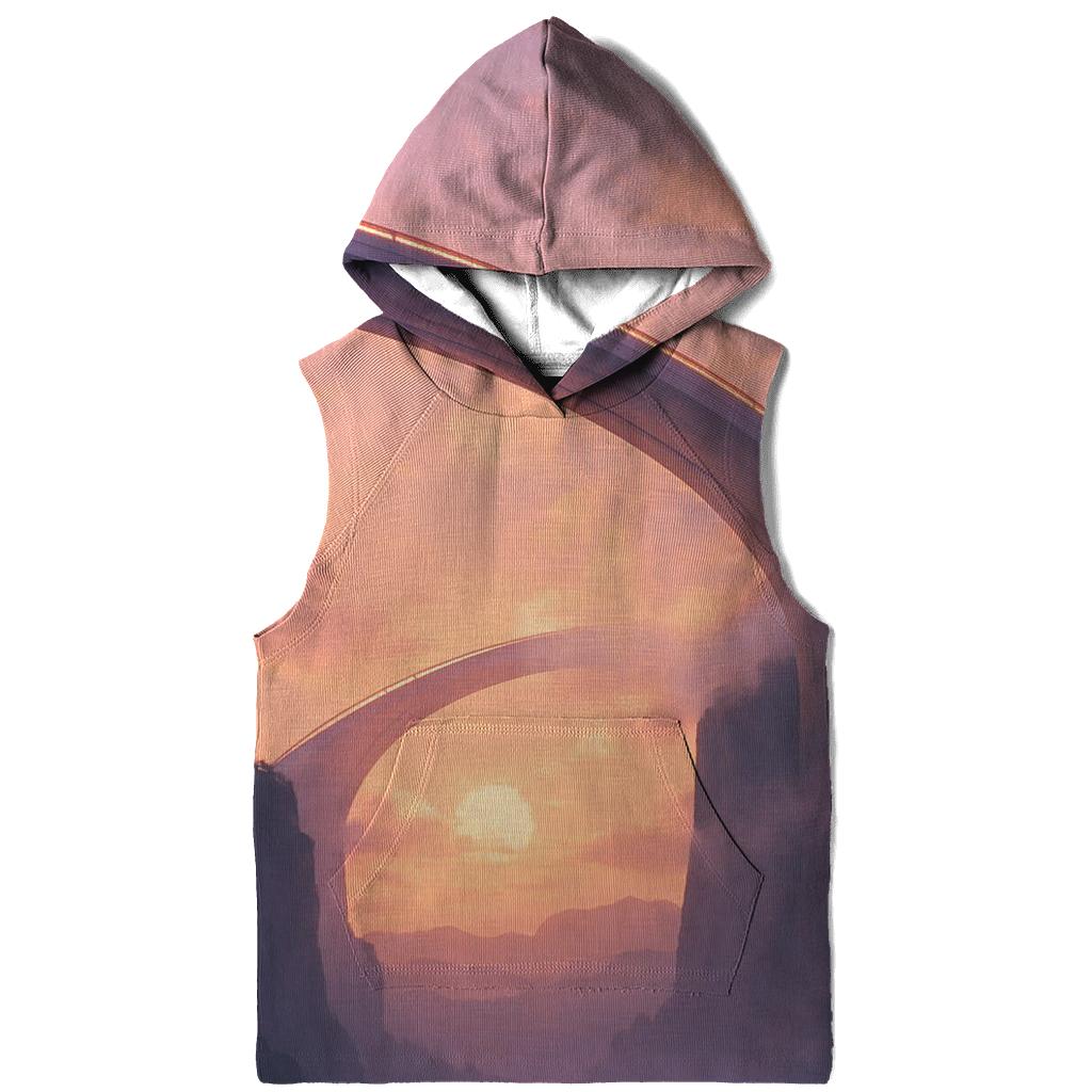Skybridge Golden Hour Drift custom hoodies