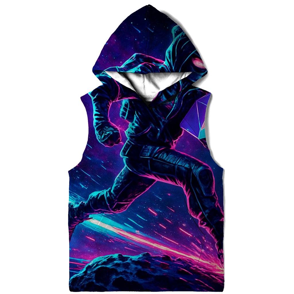 Neon Comet Courier Run hoodie designs