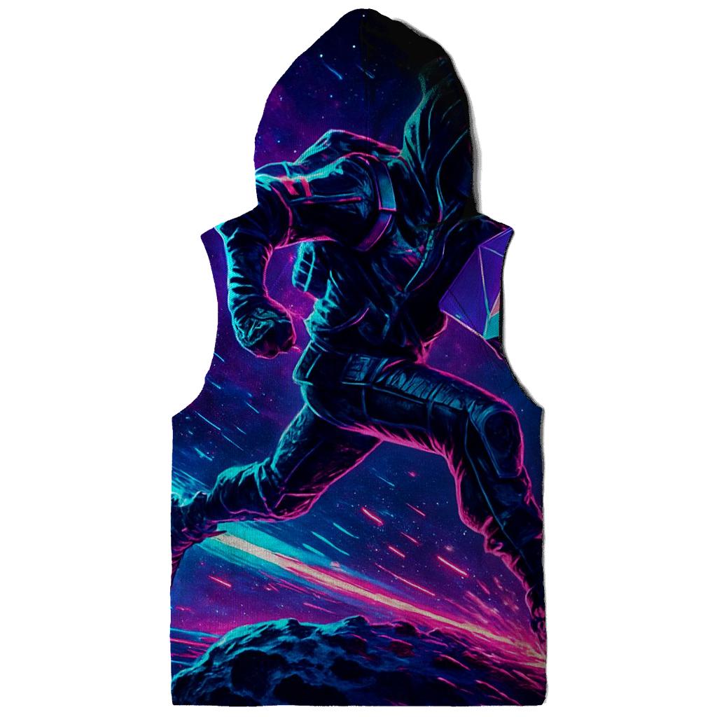 Neon Comet Courier Run hoodie designs