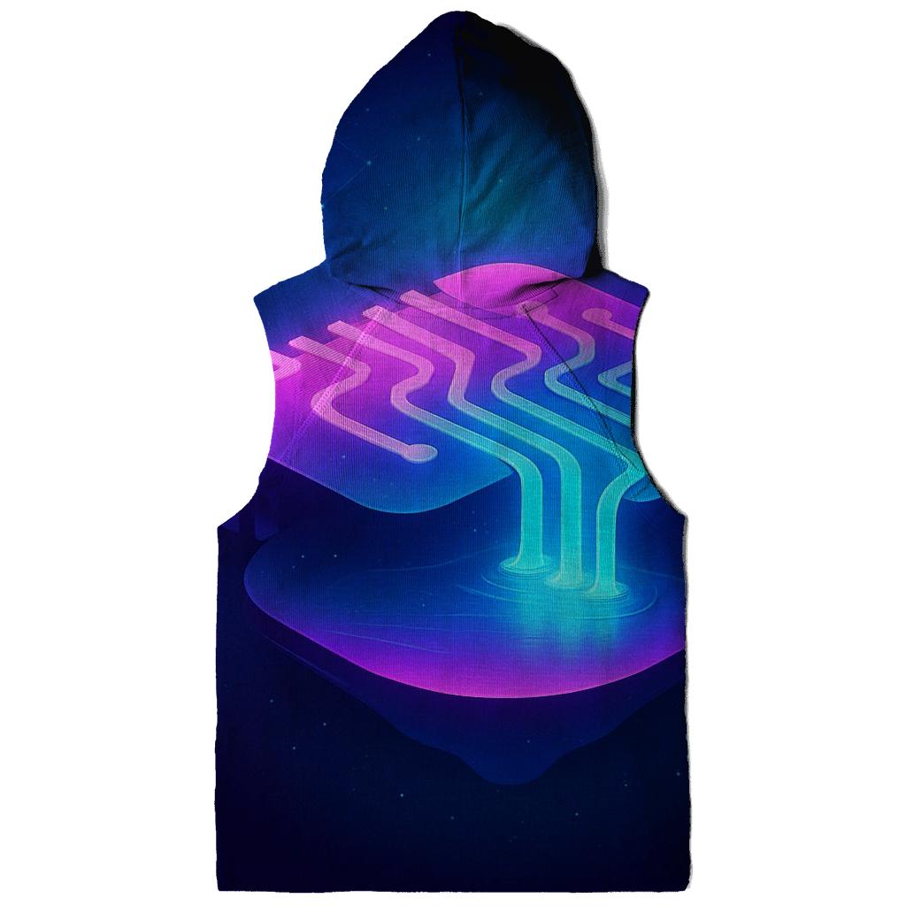 Aurora Circuit Lagoon zip-up hoodies