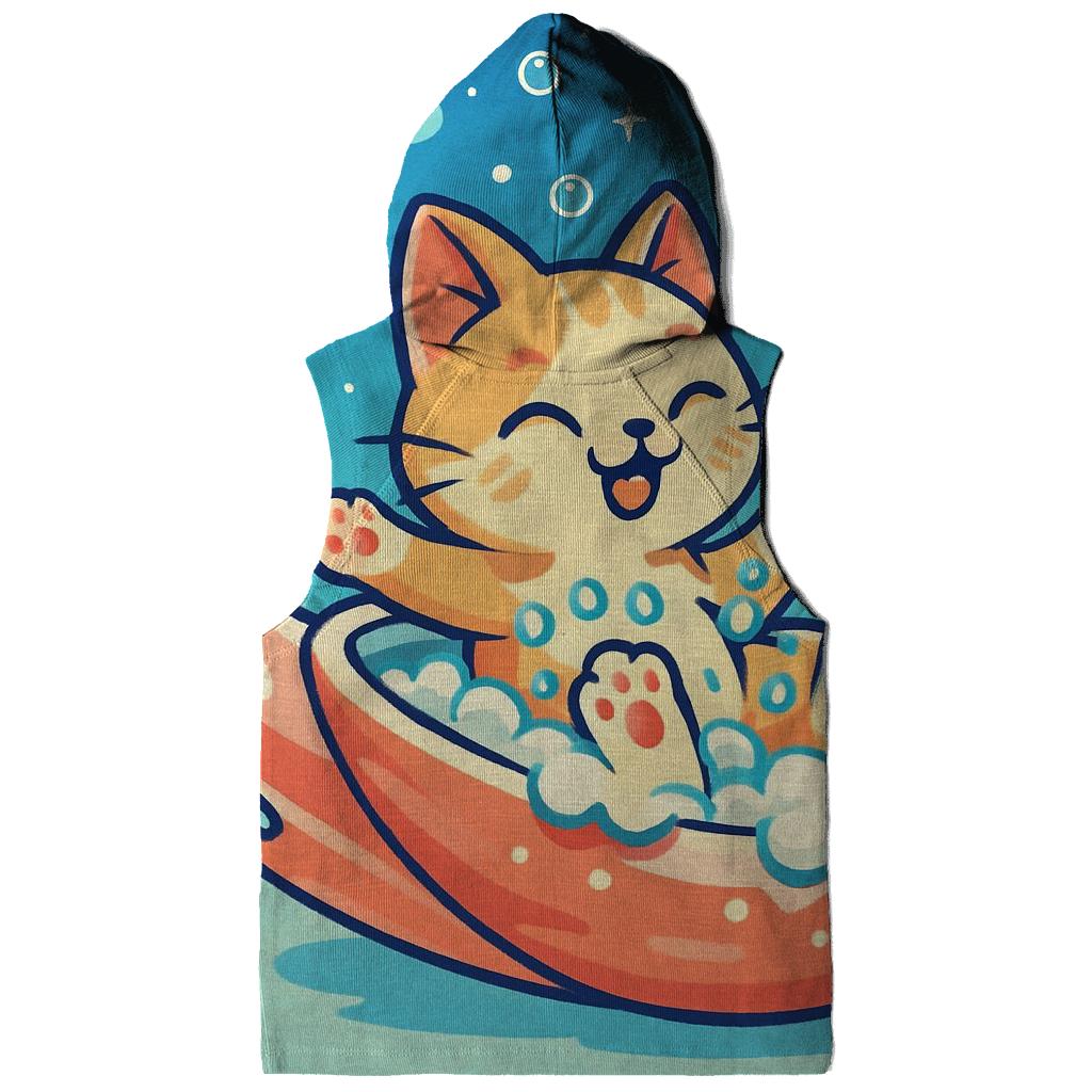 Bubble Comet Bath Time zip-up hoodies