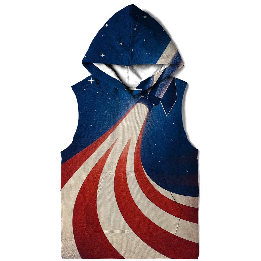 Rocket Trail Stripes Ascension custom hoodies