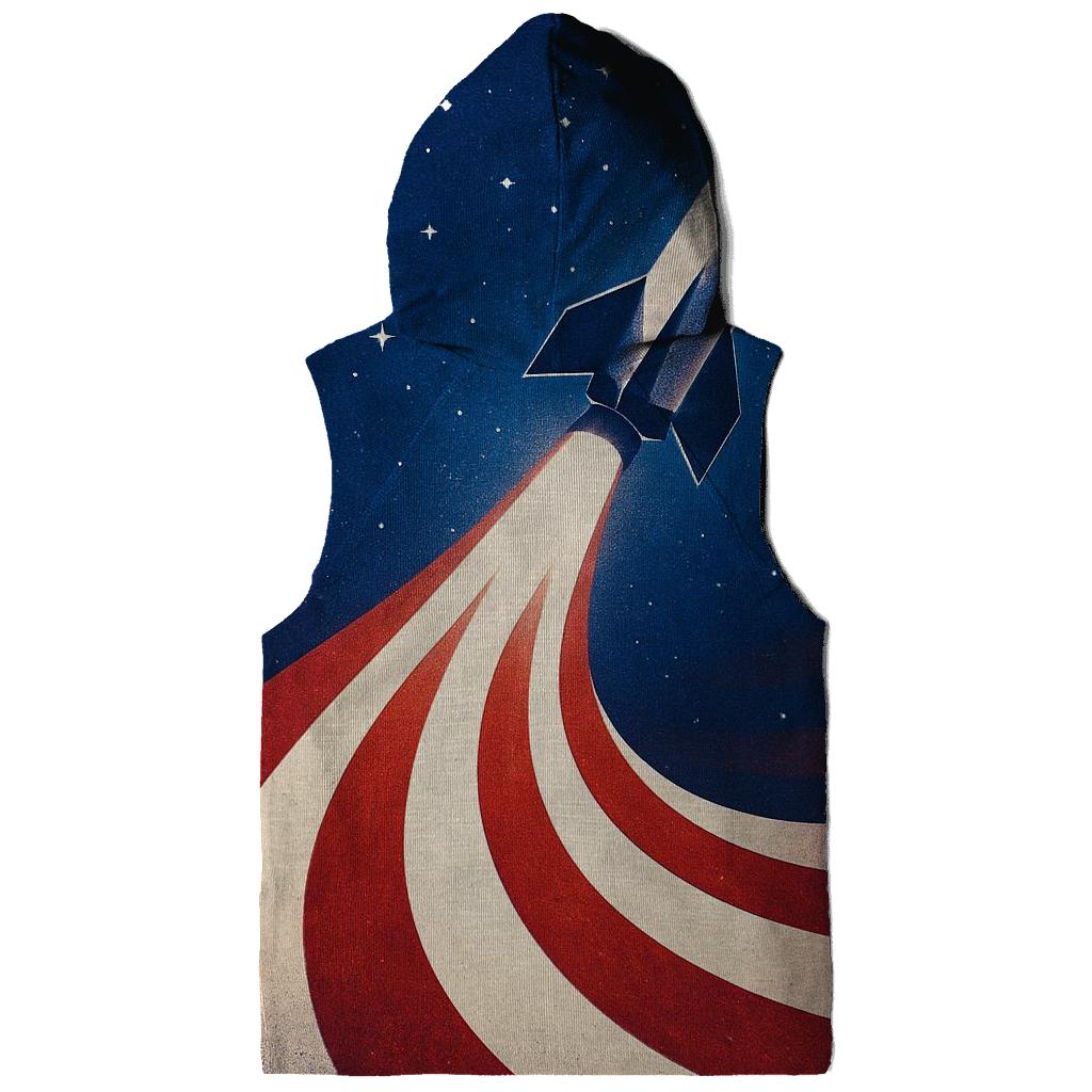 Rocket Trail Stripes Ascension custom hoodies