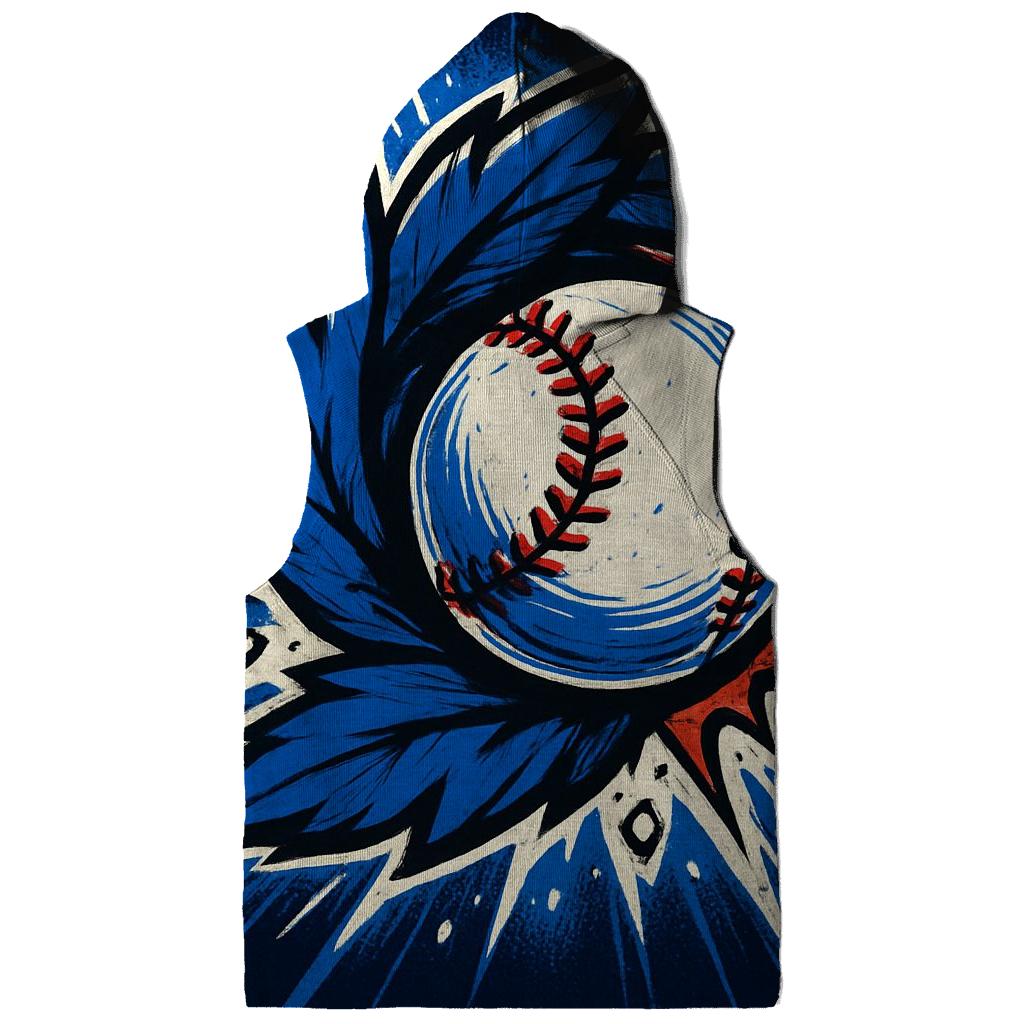 Rally Burst Blue Jays Feather Impact custom hoodies
