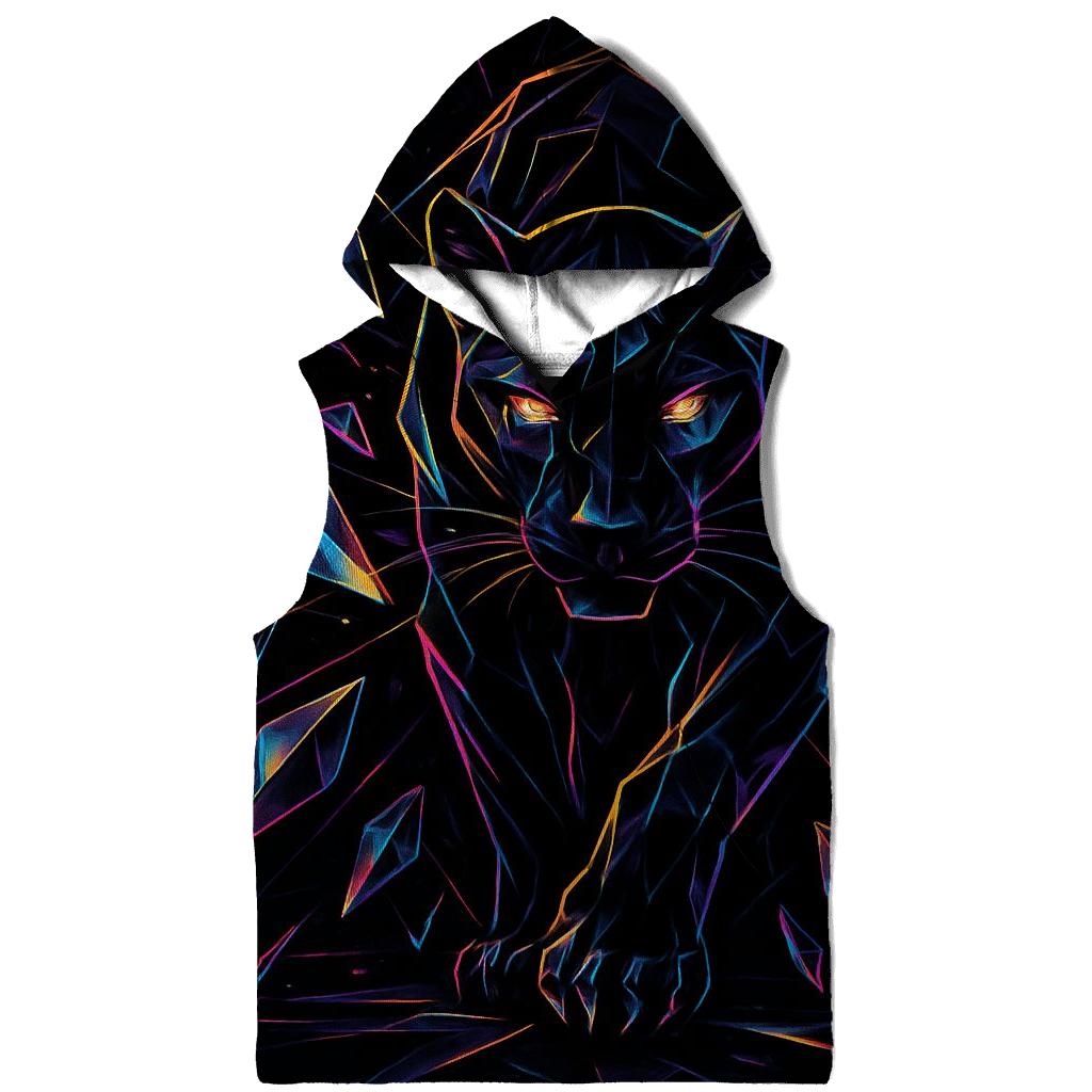 Shattered Prism Panther Cat custom hoodies