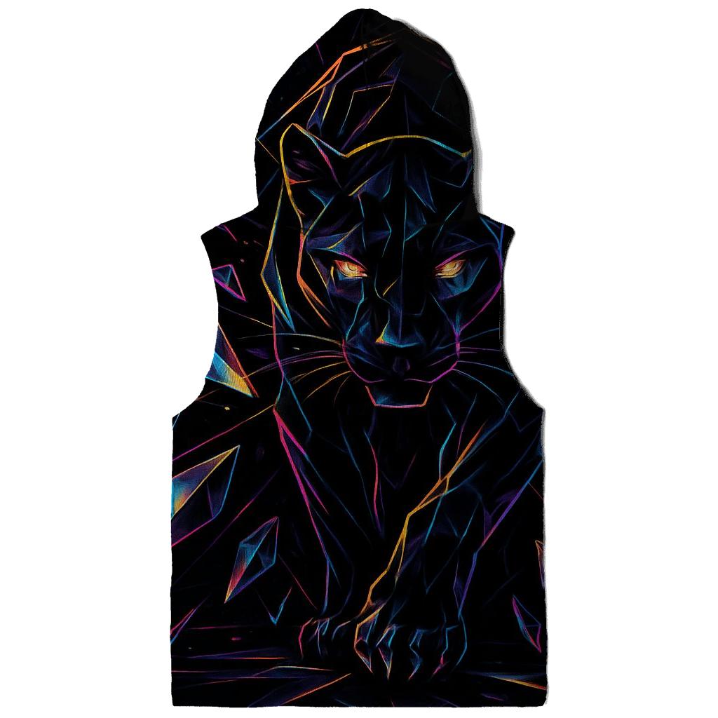 Shattered Prism Panther Cat custom hoodies