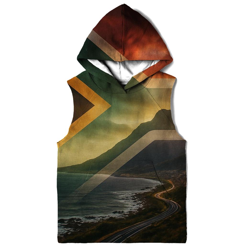 South Africa Double Exposure Skyline hoodie styles
