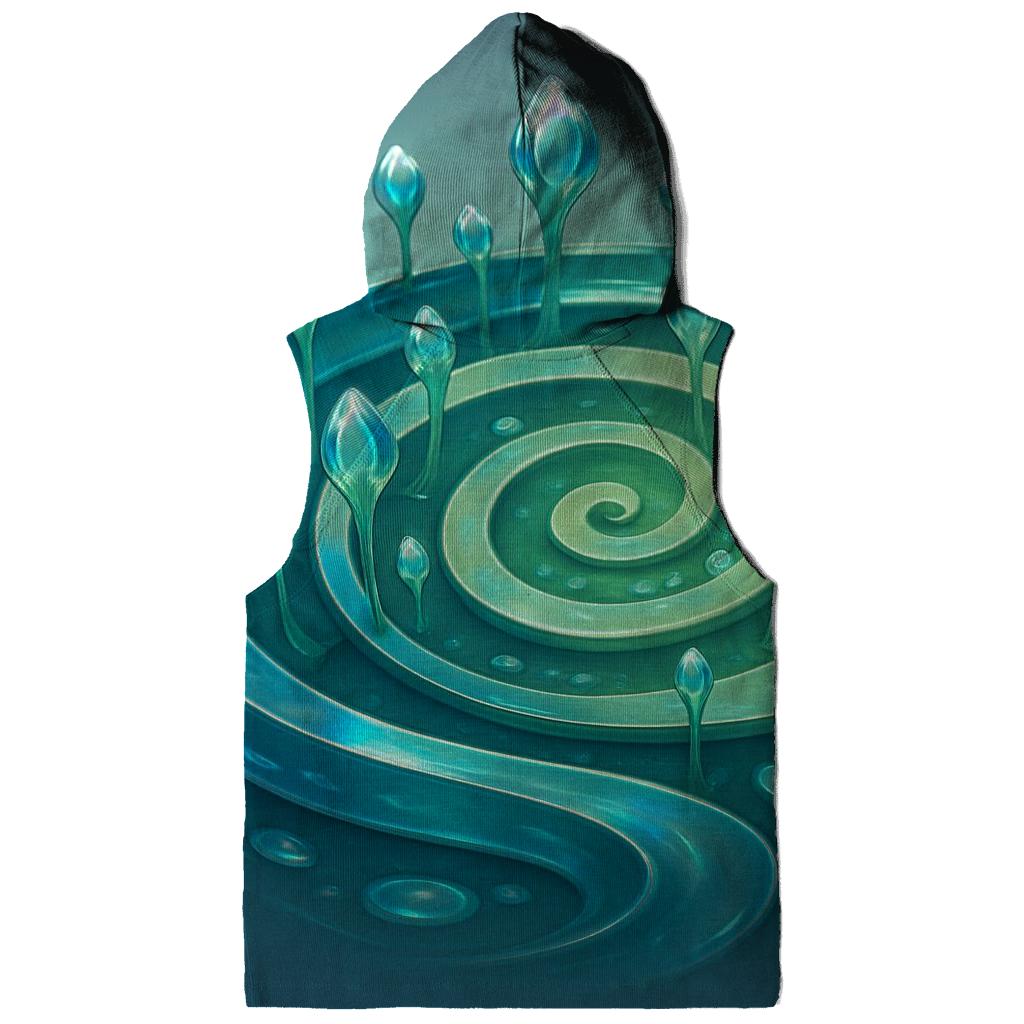 Liquid Quartz Spiral Garden hoodie designs