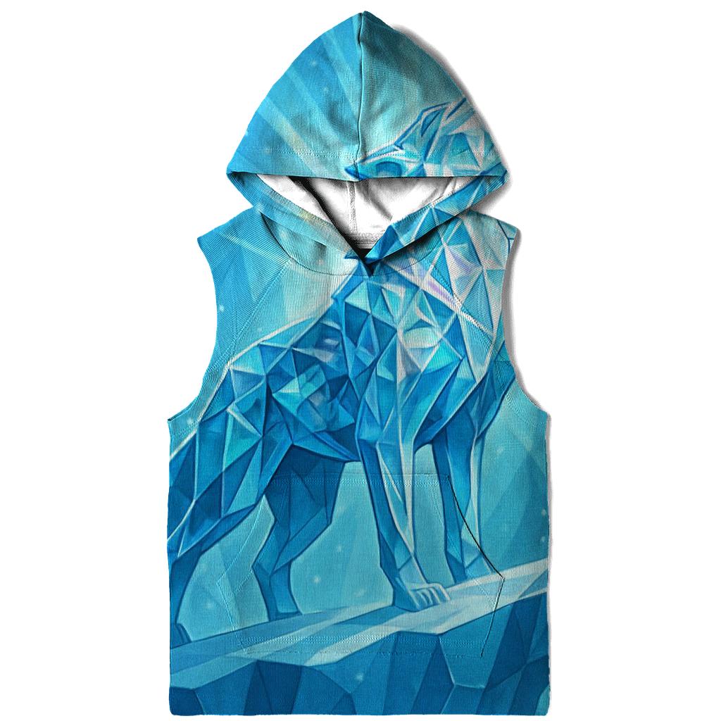 Prismatic Glacier Howler graphic hoodies