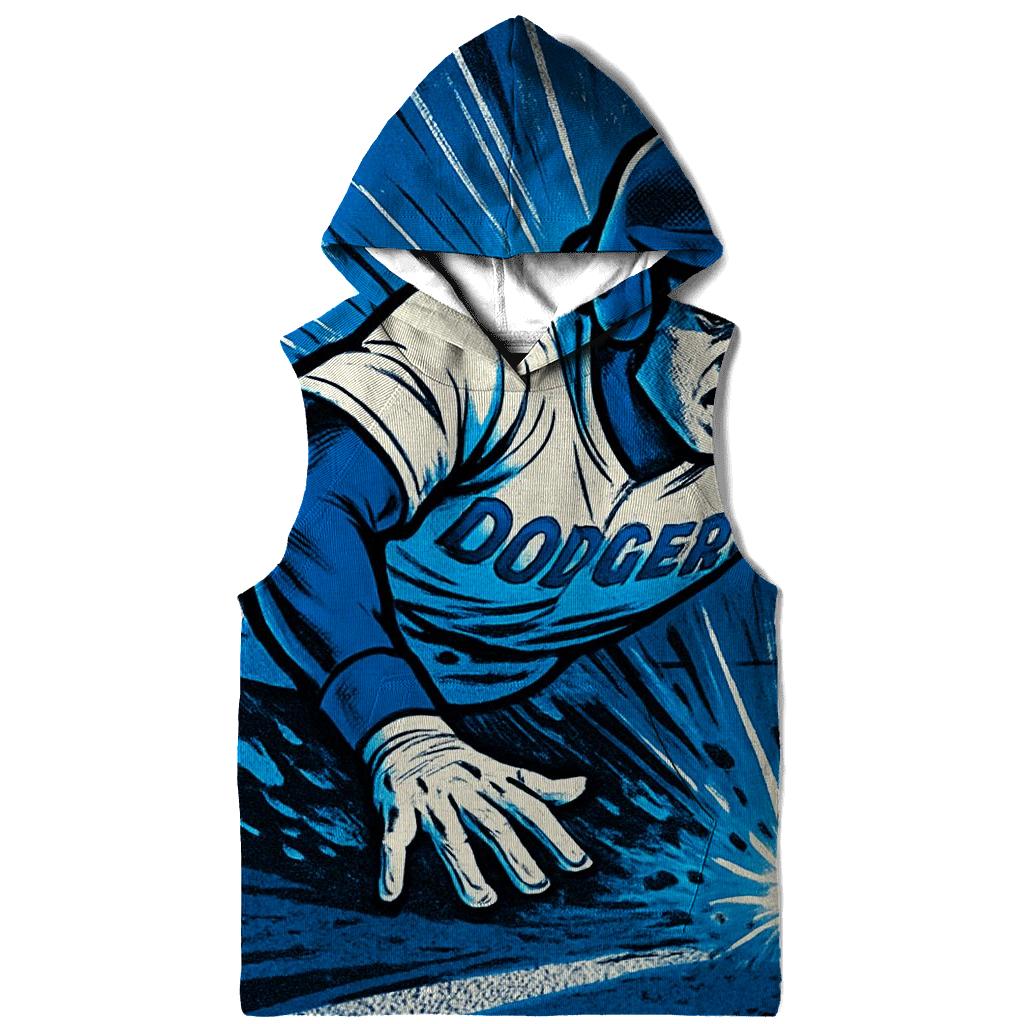 Palm Shadow Steal Burst embroidered hoodies