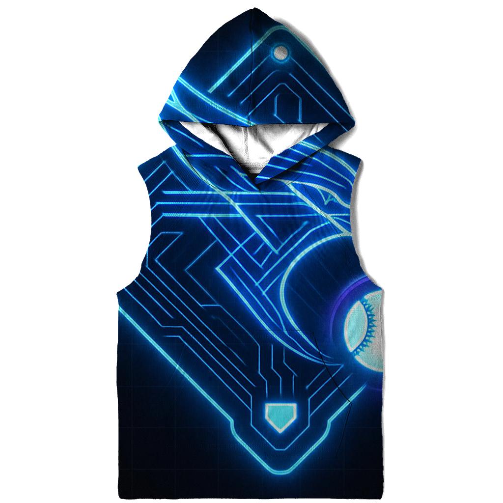 Diamond Circuit In Blue Jays Neon Night designer hoodies