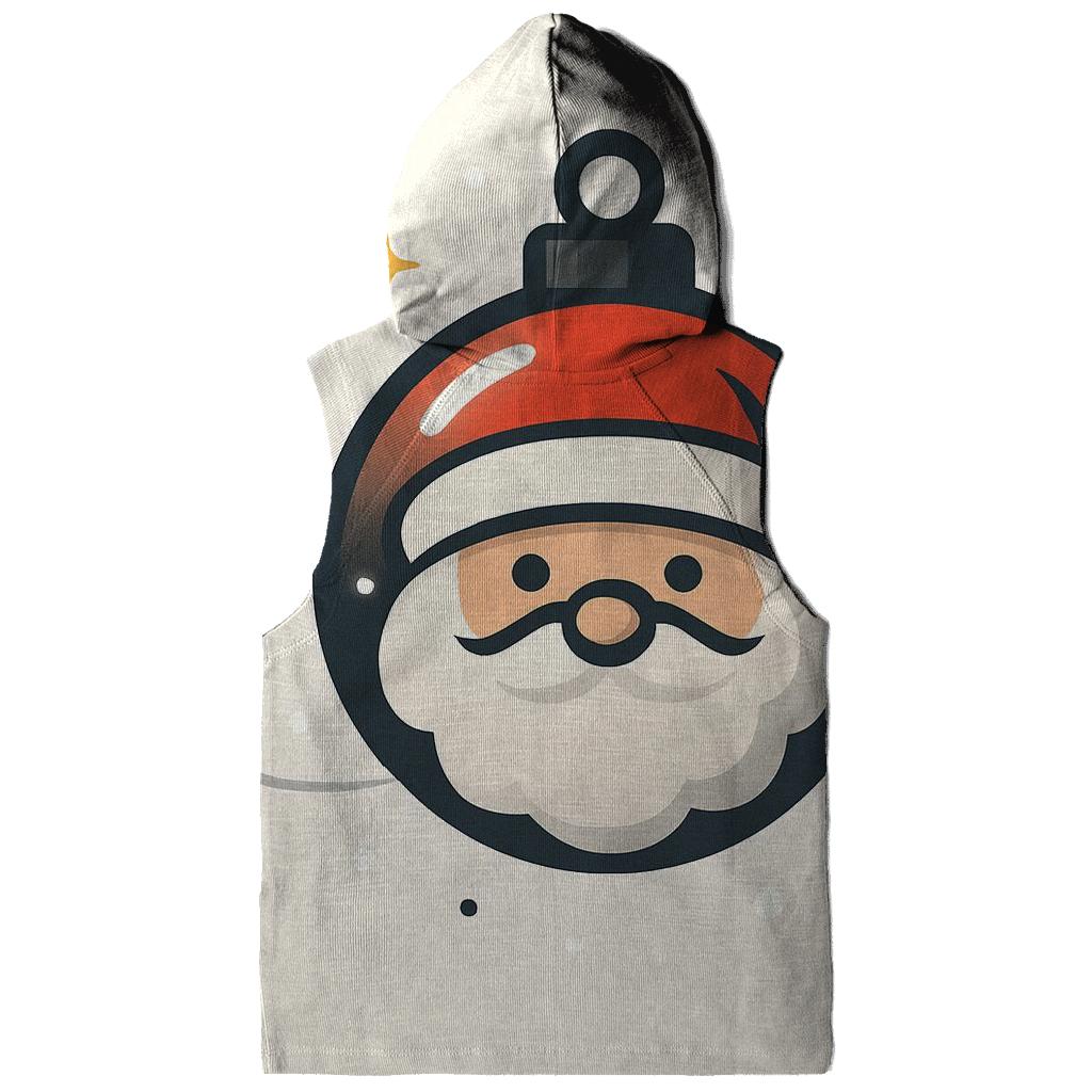 Minimal Santa Orbital Ornament hoodies fashion