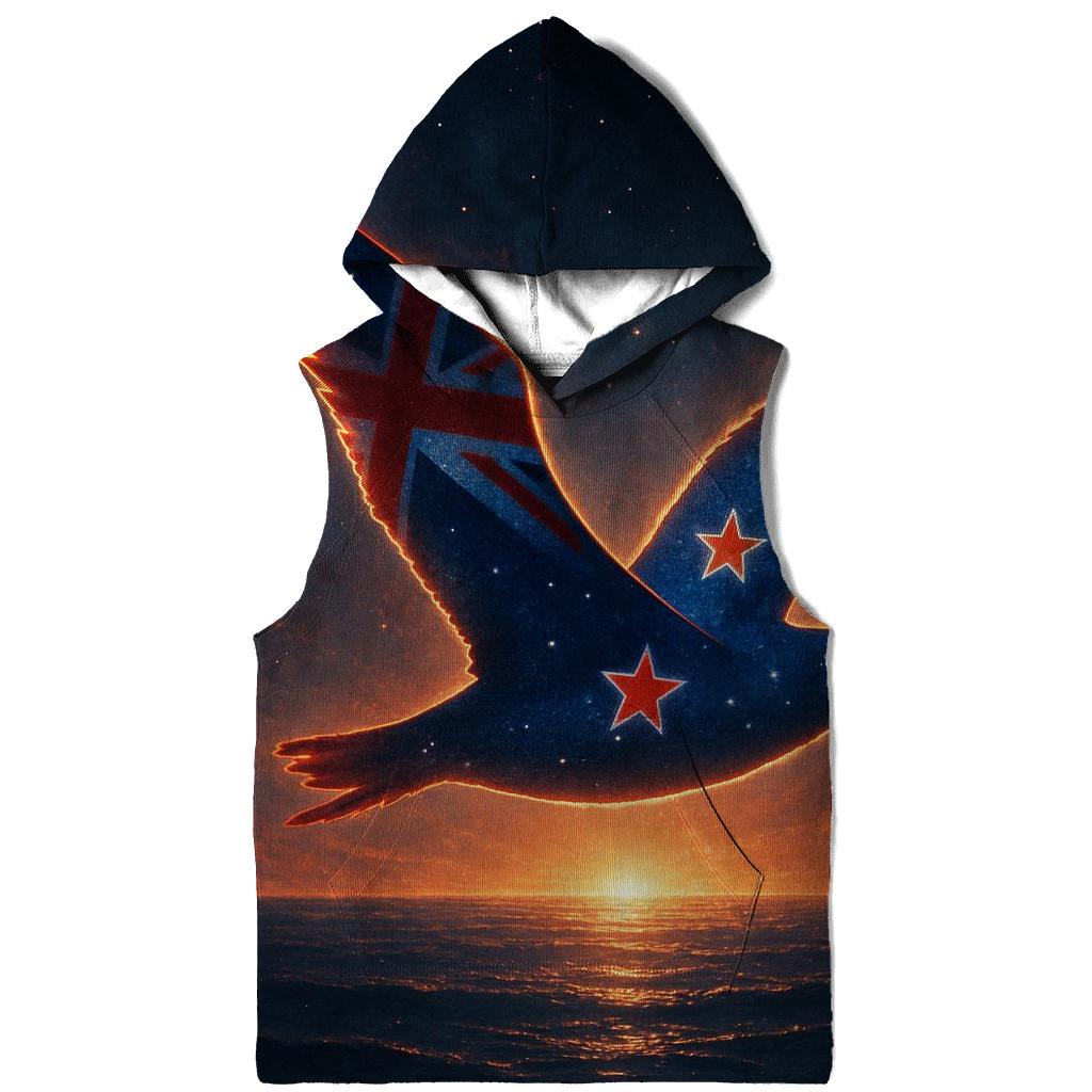 New Zealand Night Sky Silhouette hoodie styles