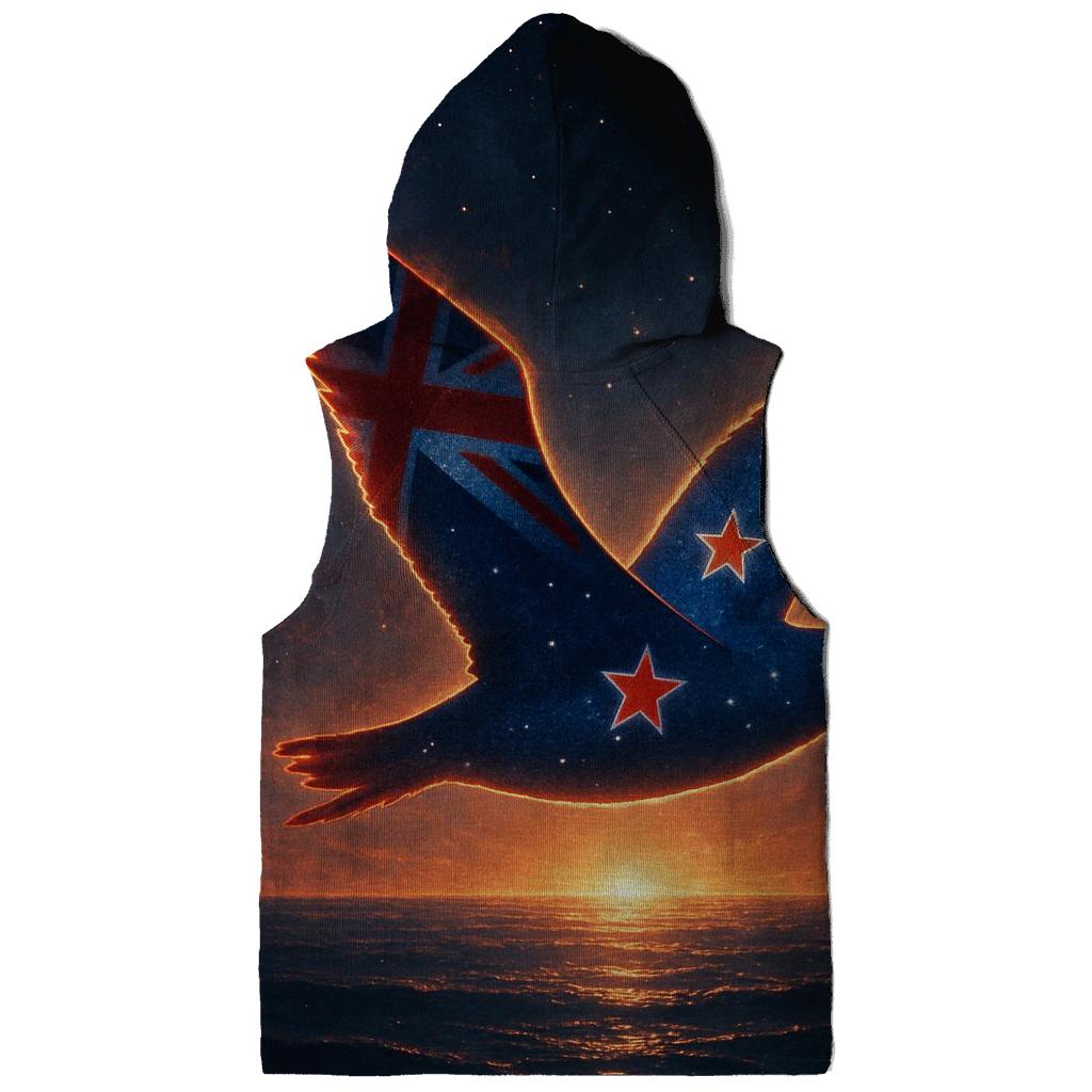 New Zealand Night Sky Silhouette hoodie styles
