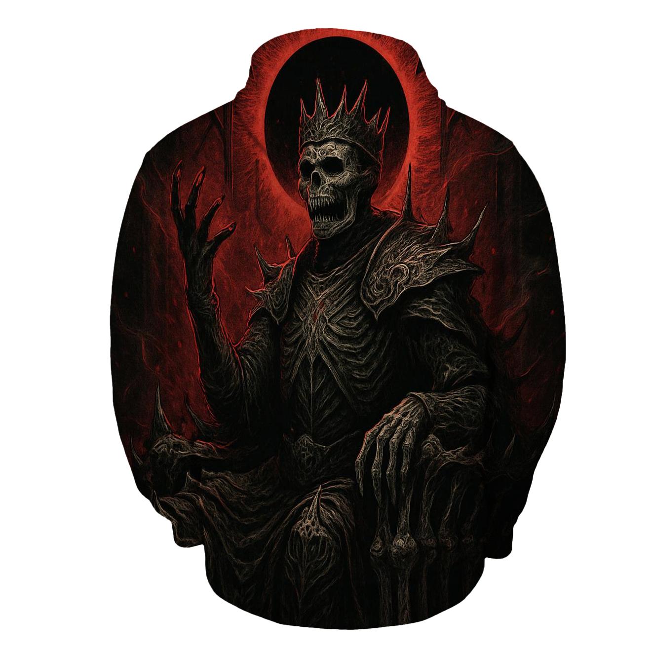 Crown Of The Bone Eclipse designer hoodies