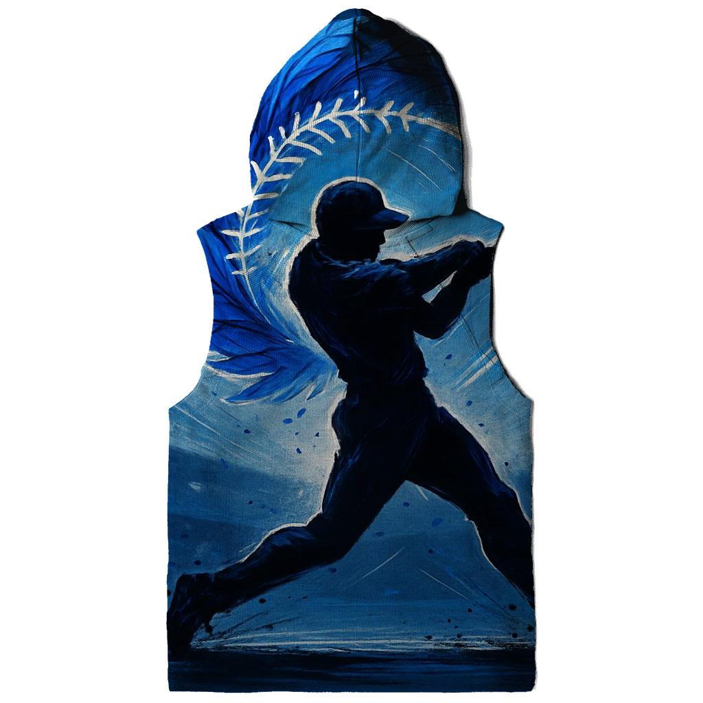 Swing Arc, Blue Jays Feather Halo hoodie styles