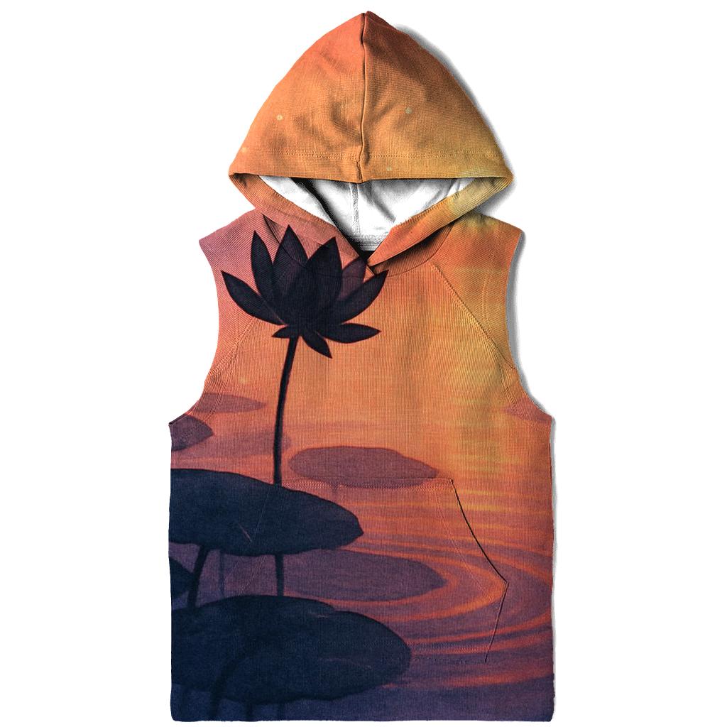 Lotus Pond Last Light pullover hoodies