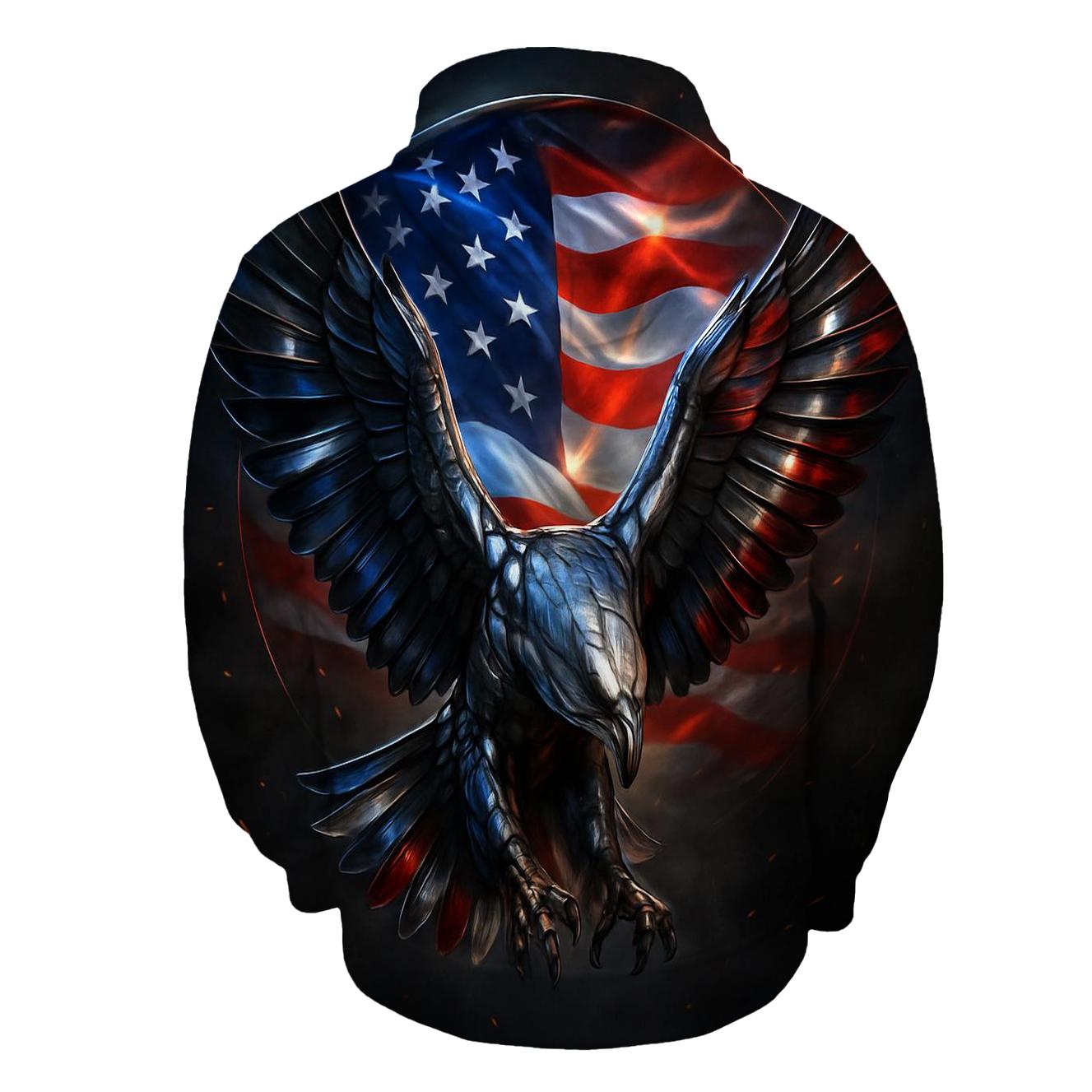 Chromed Eagle Vanguard zip-up hoodies