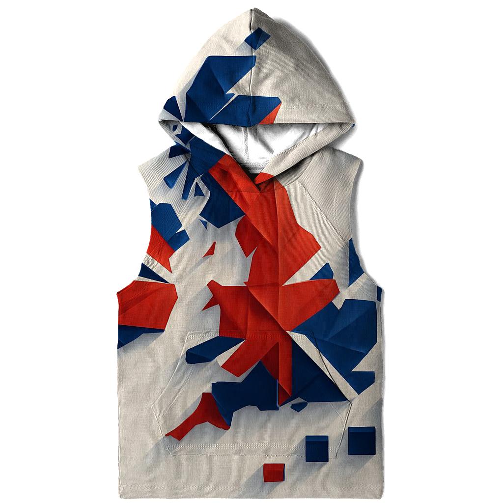 United Kingdom Geometric City Fusion premium hoodies