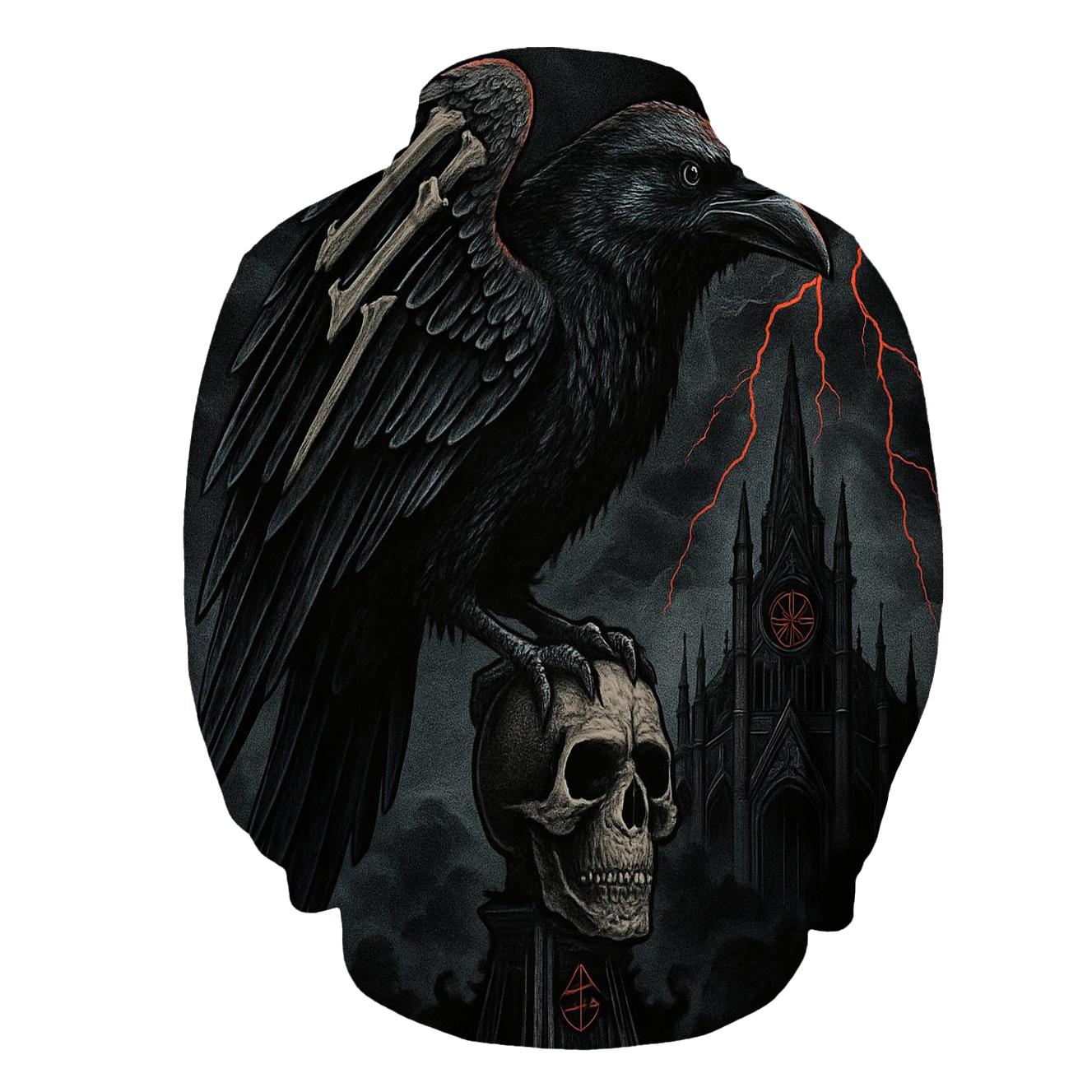 Raven Sentinel Of The Cursed Spire lightweight hoodies