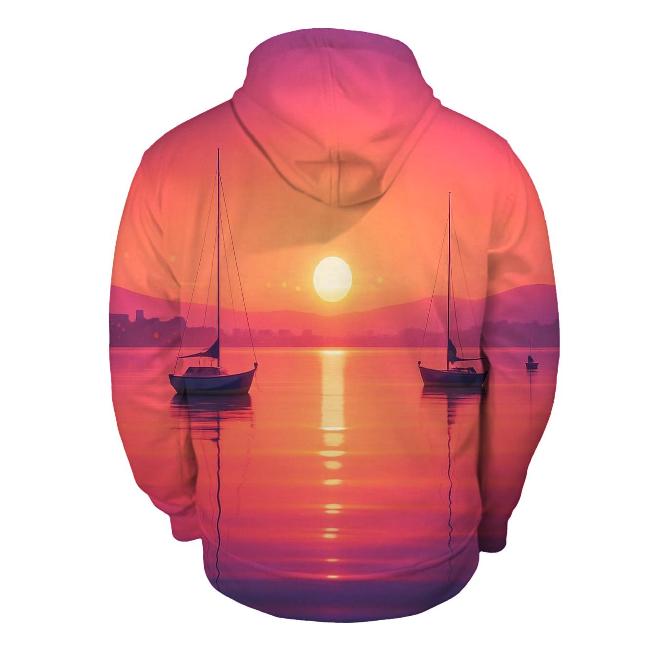 Glass Harbor Afterglow hoodie designs