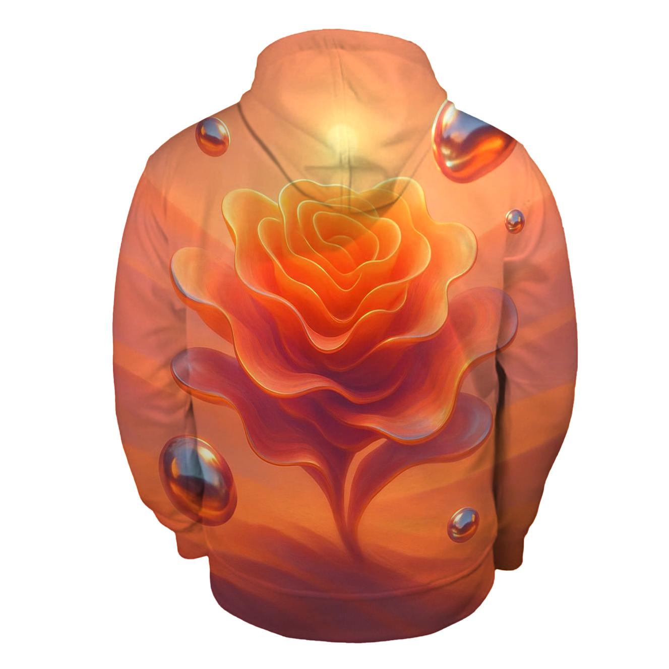 Solar Bloom Mirage embroidered hoodies