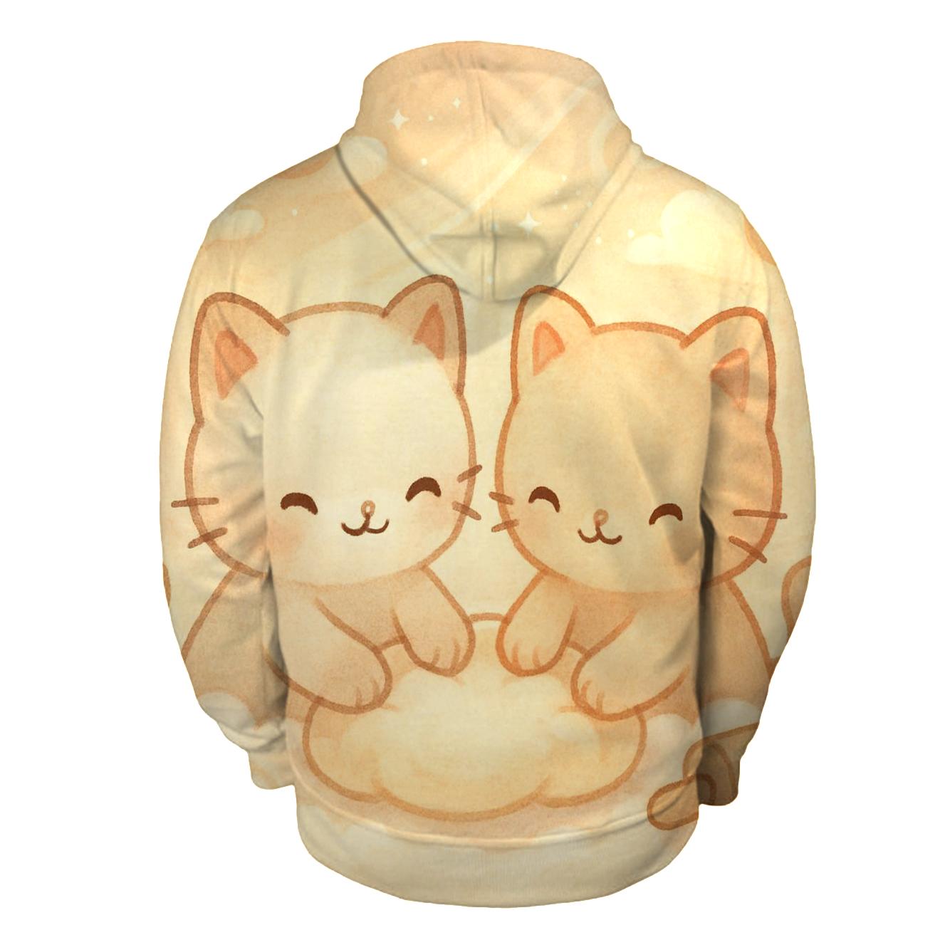 Cloud Bakery Cinnamon Paws embroidered hoodies