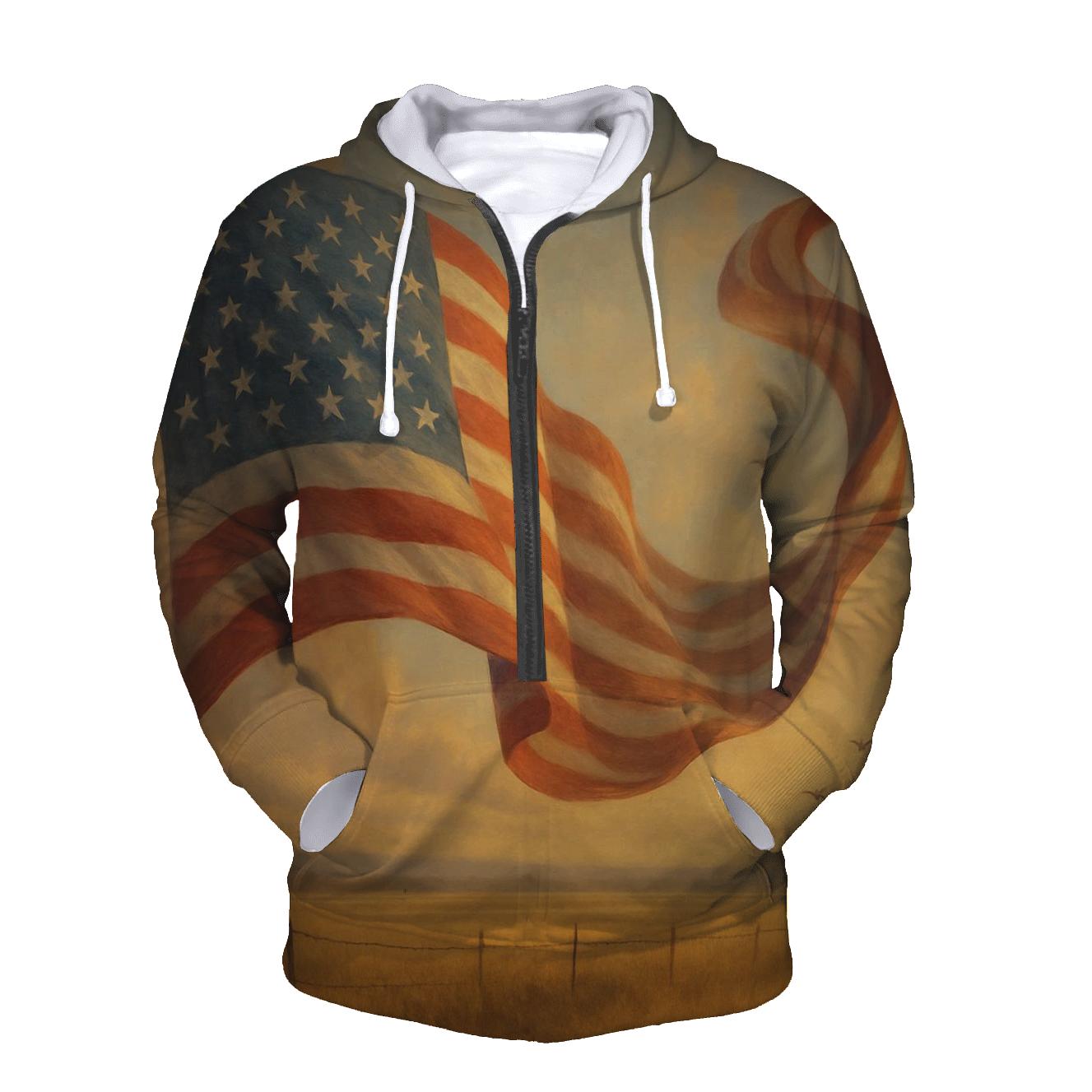 Prairie Sky Ribbon Banner premium hoodies