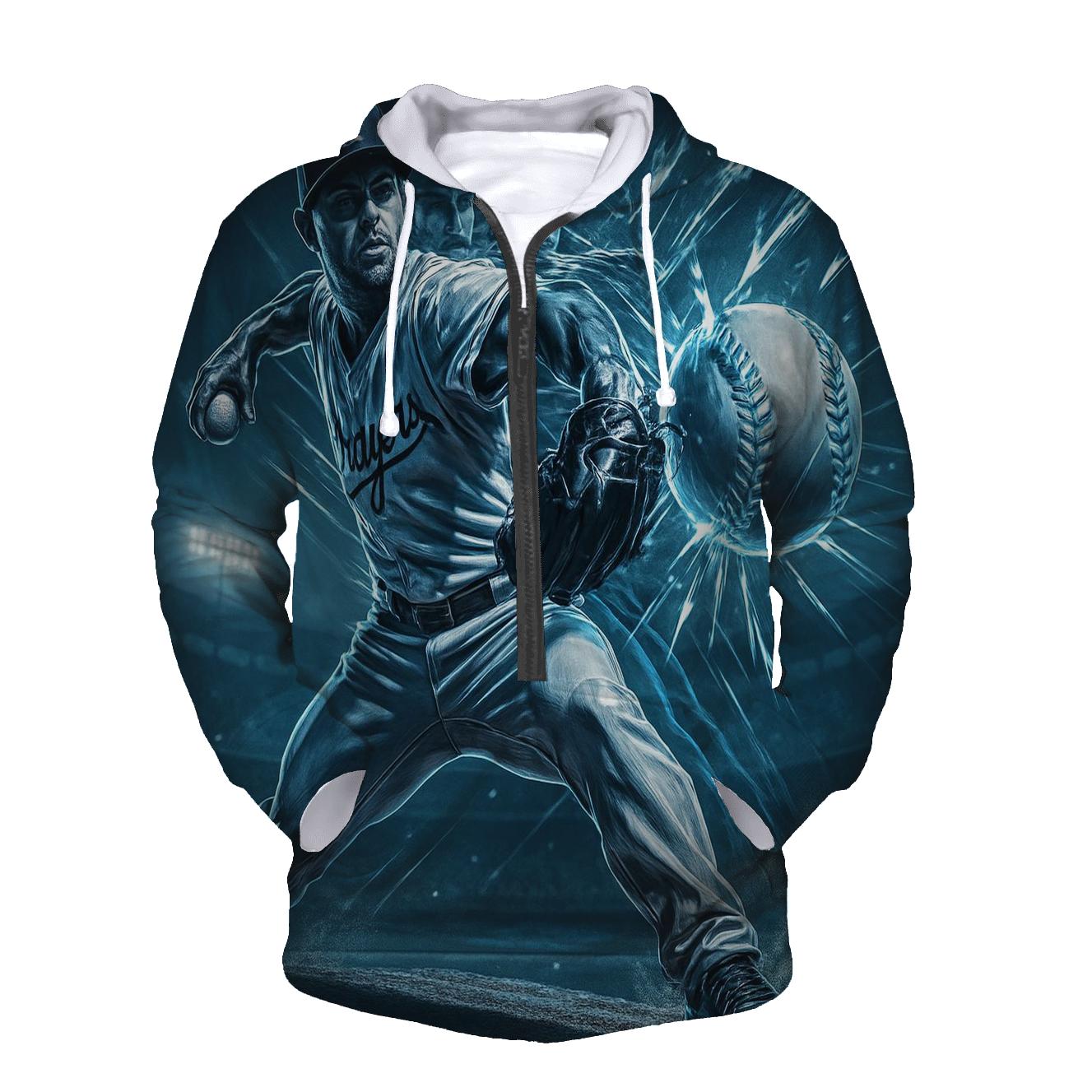 Chrome Pitcher Time Slice heavyweight hoodies