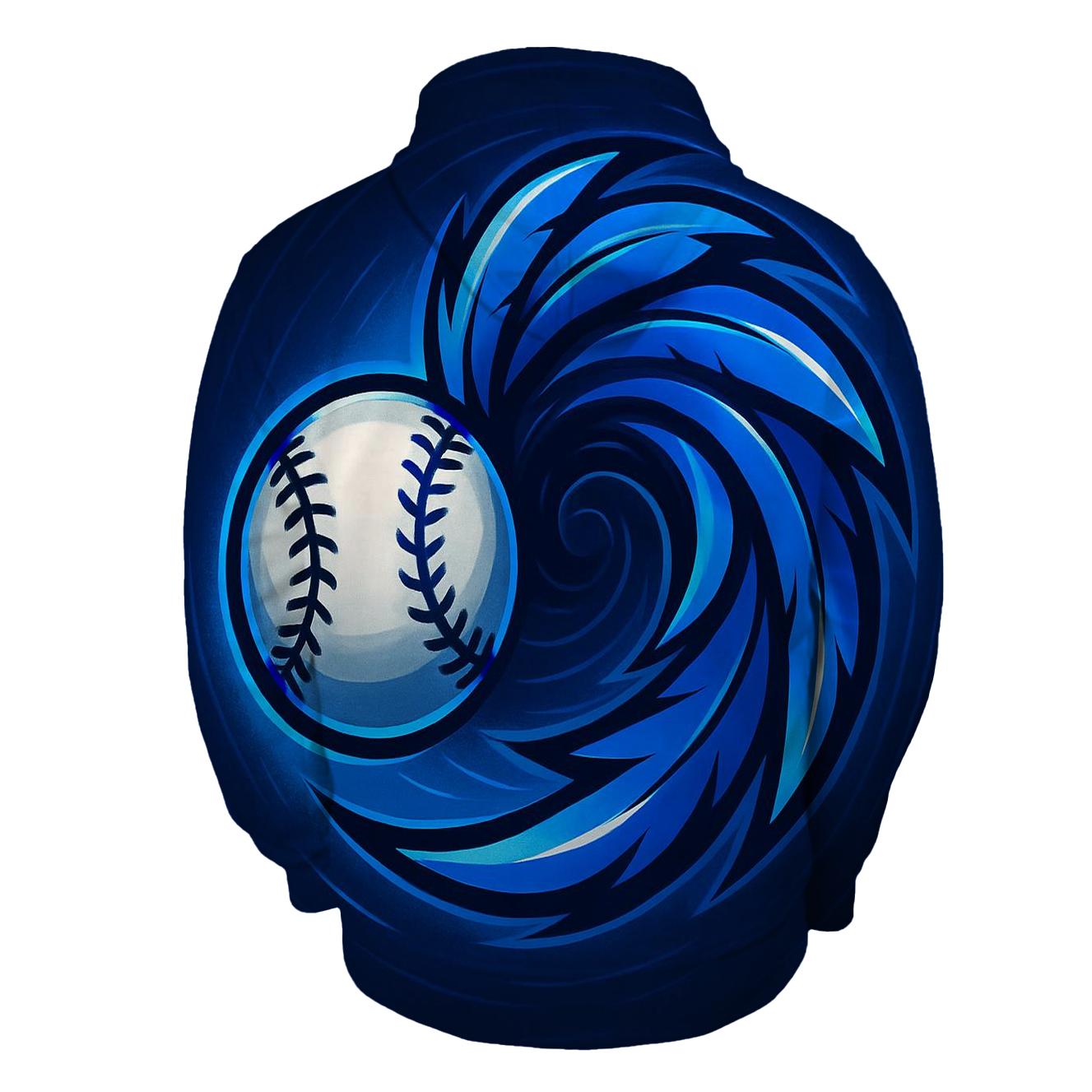 Feather Spiral With Blue Jays Breakball hoodie designs