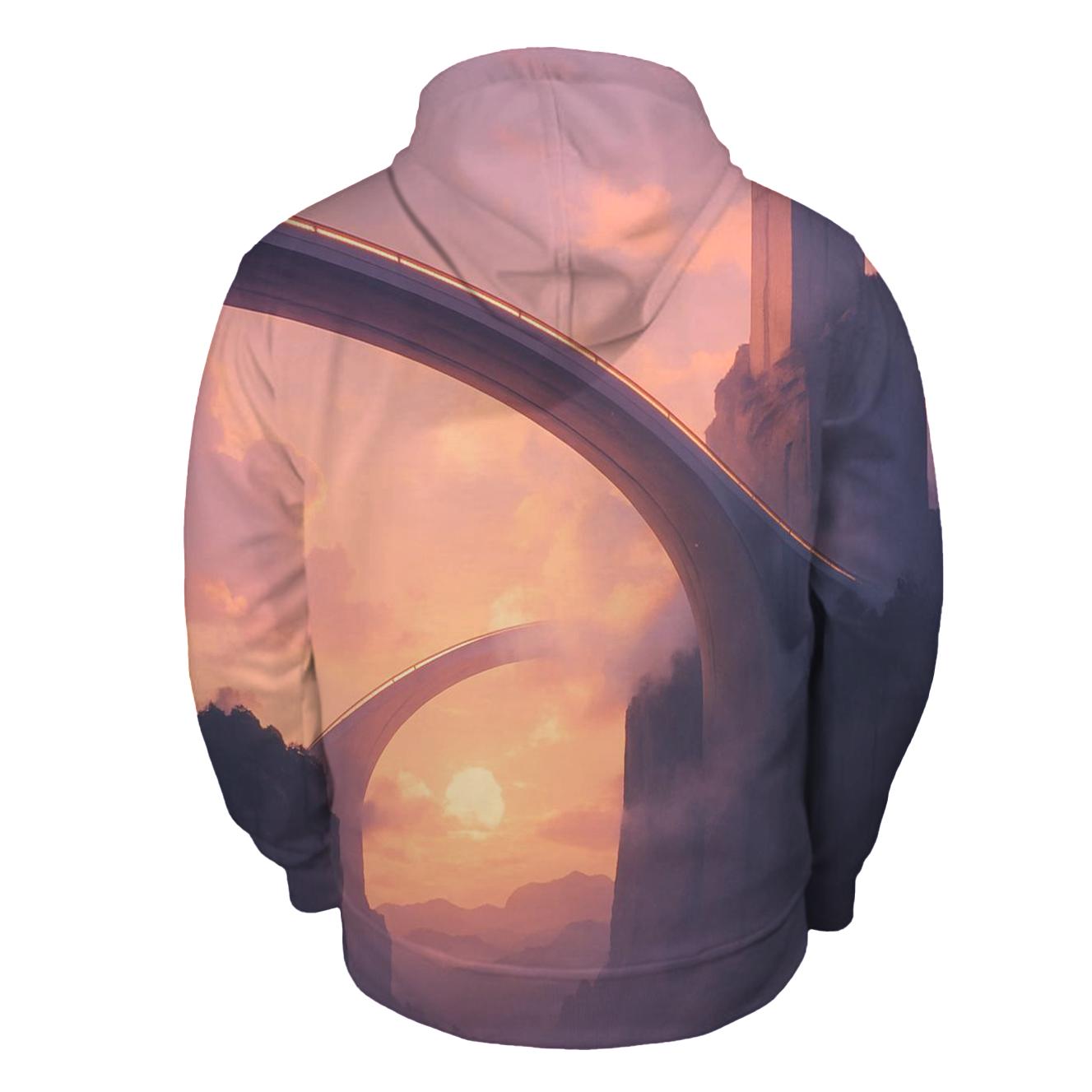 Skybridge Golden Hour Drift designer hoodies