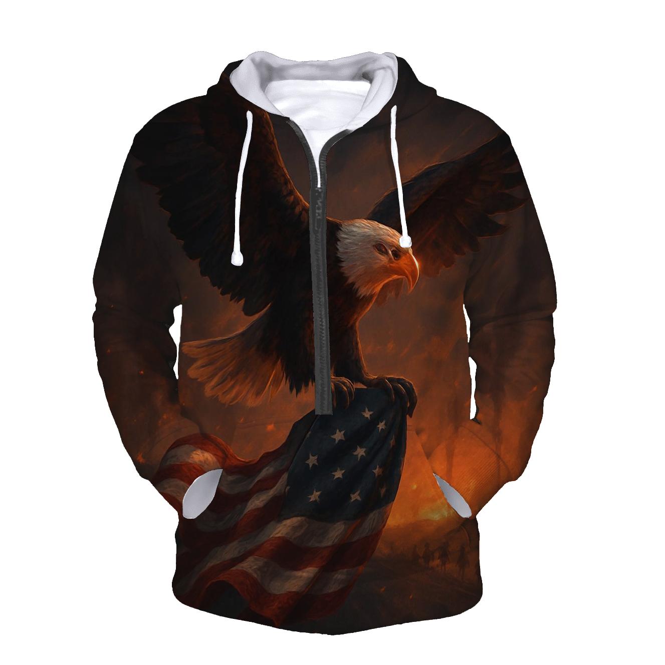 Eagle Over The Burning Horizon hoodie trends