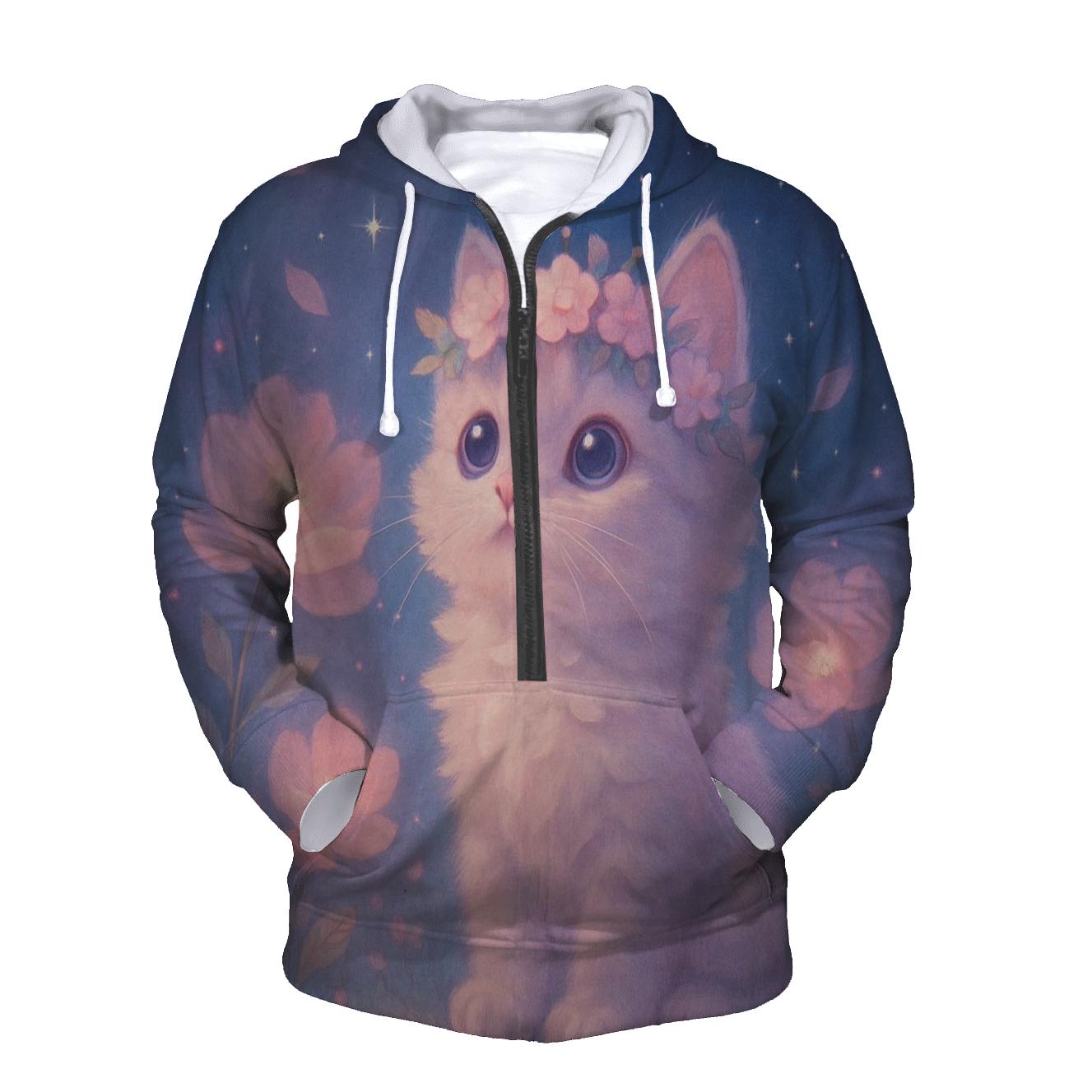 Starlit Flower Crown Guardian premium hoodies