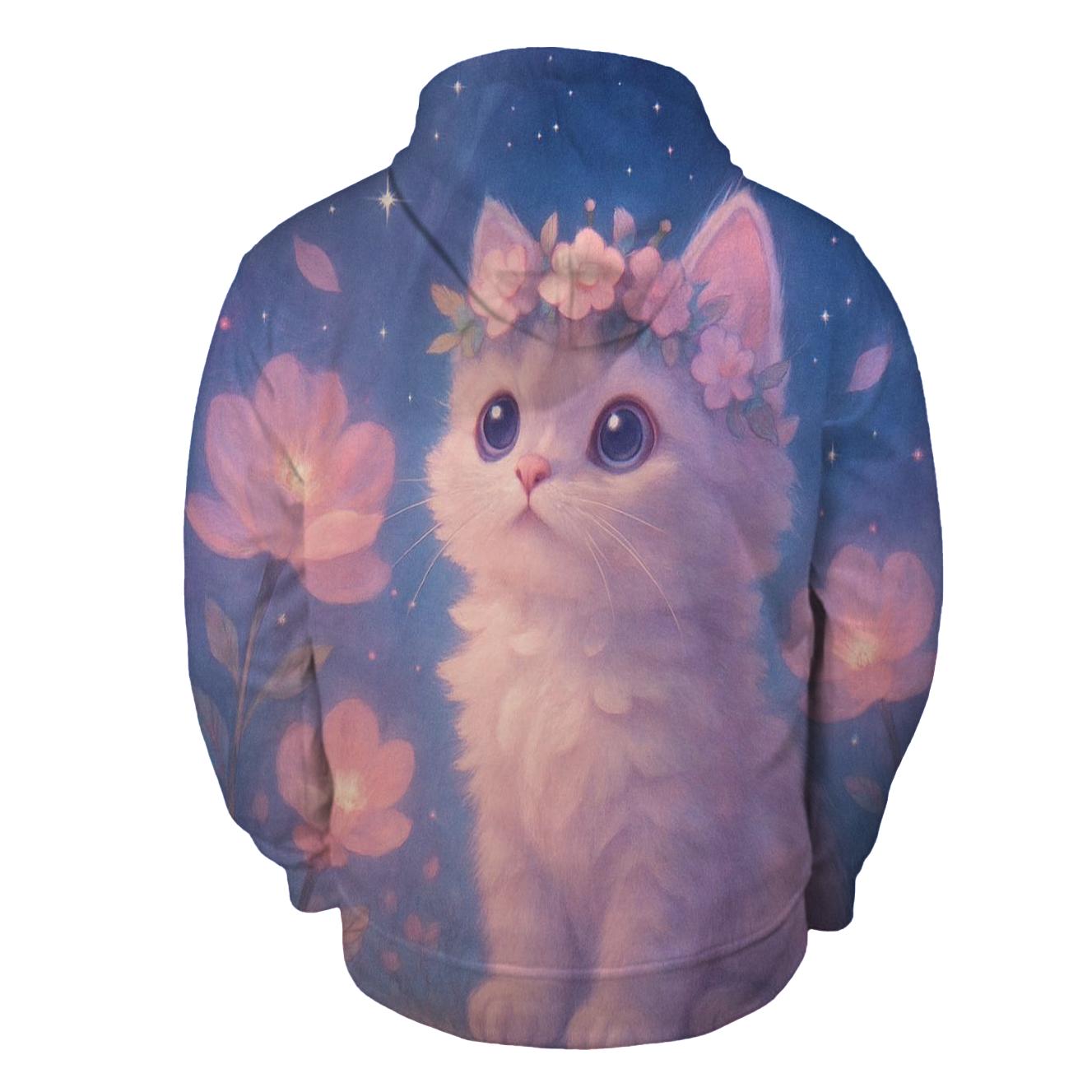 Starlit Flower Crown Guardian premium hoodies