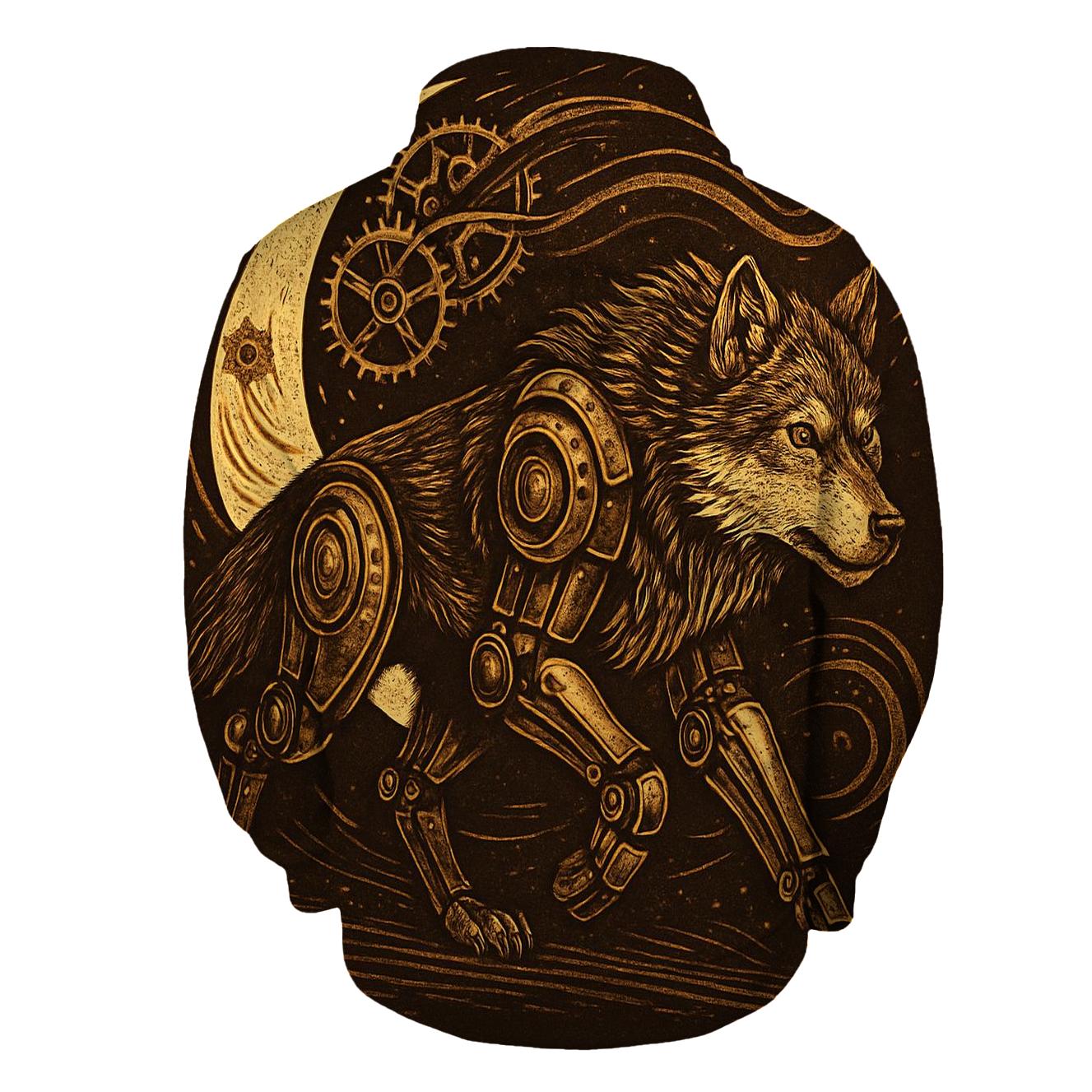 Clockwork Lunar Tracker designer hoodies