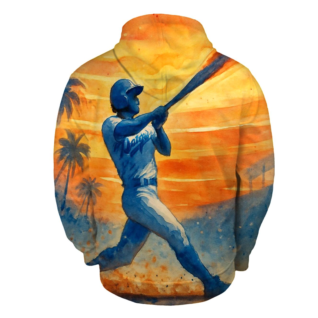 Sunset Diamond Heatwave Drive hoodies fashion