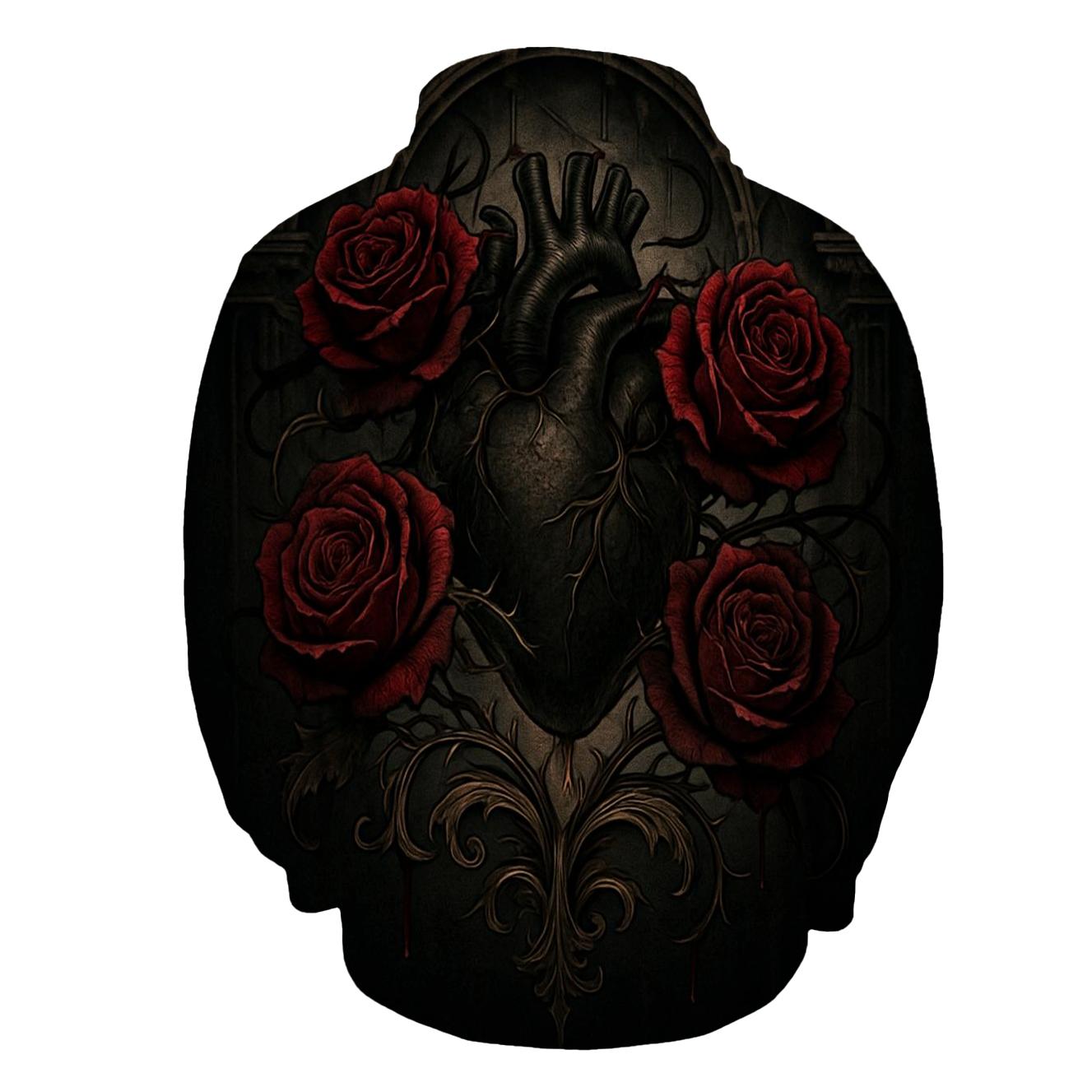 Rose Crypt Of The Thorned Heart lightweight hoodies