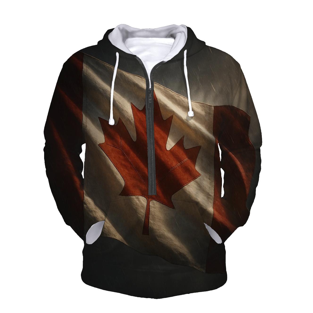 Canada Maple Fabric Storm hoodie designs