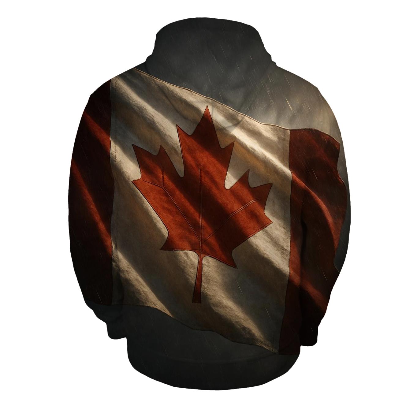 Canada Maple Fabric Storm hoodie designs