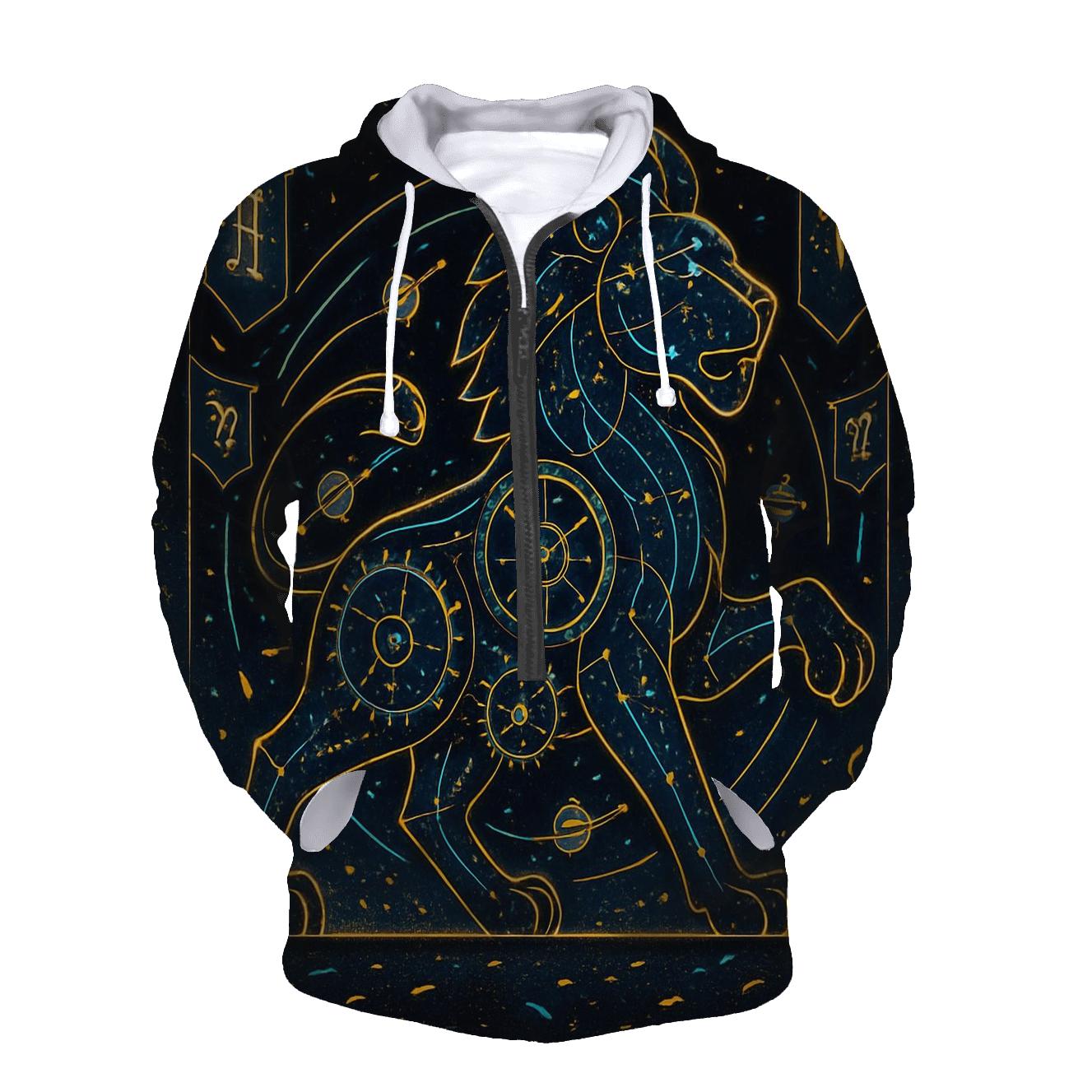 Clockwork Constellation Parade embroidered hoodies