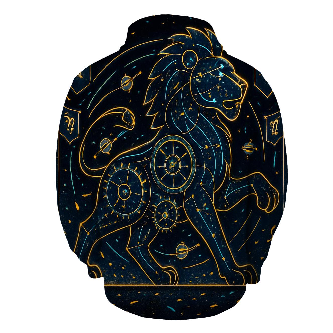 Clockwork Constellation Parade embroidered hoodies