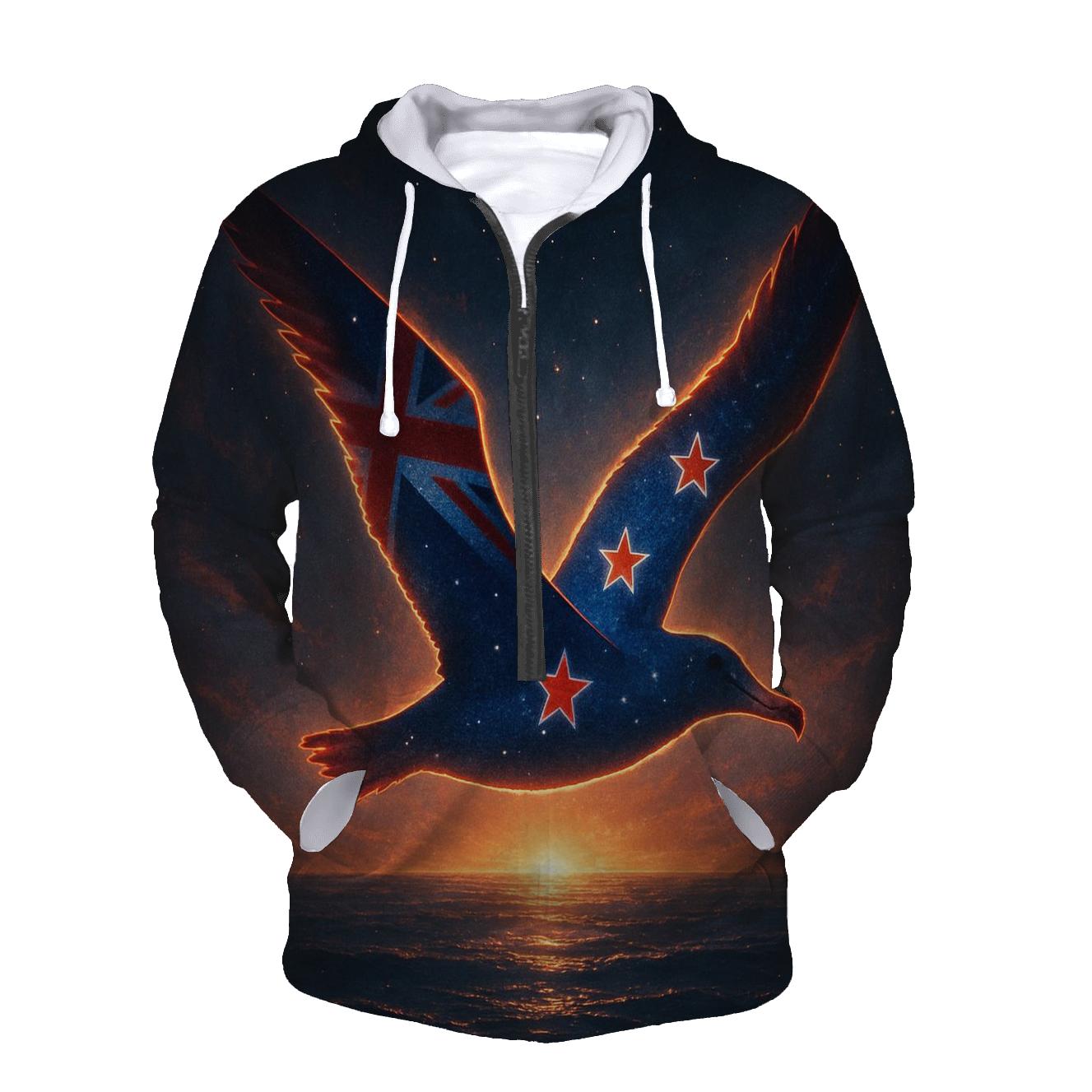 New Zealand Night Sky Silhouette hoodies fashion
