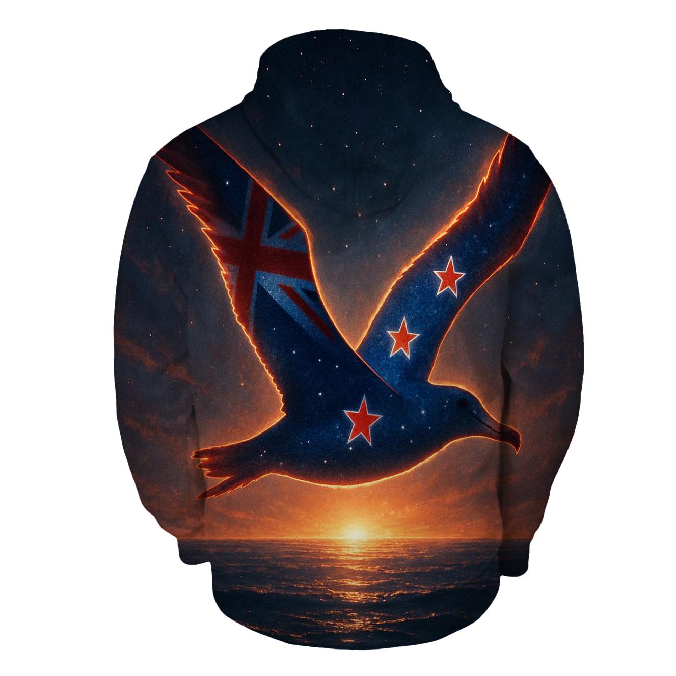 New Zealand Night Sky Silhouette hoodies fashion