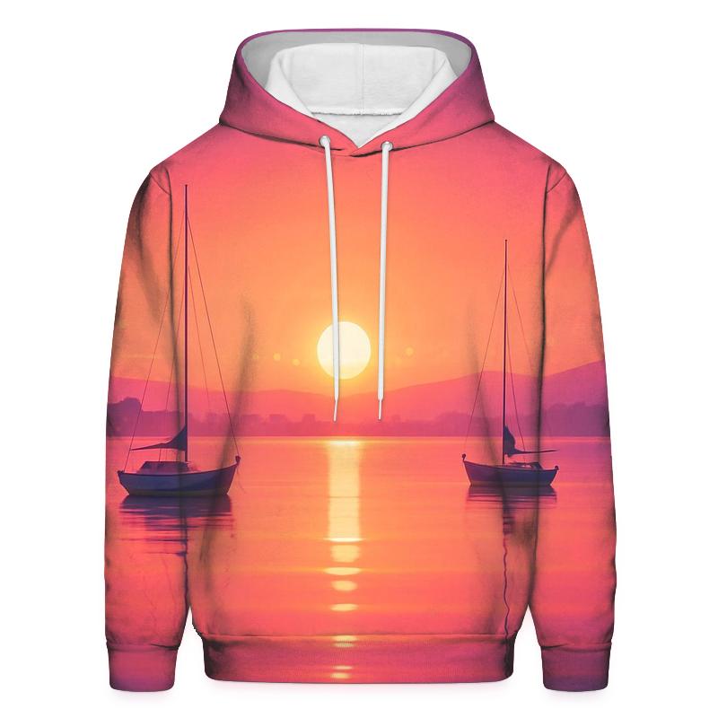 Glass Harbor Afterglow custom hoodies